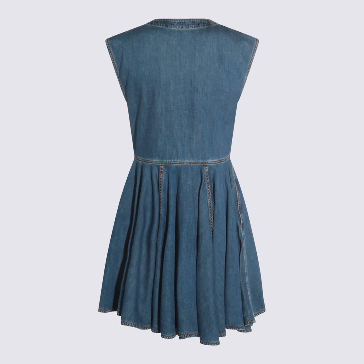 Alaïa Denim Dresses for Women | Lyst