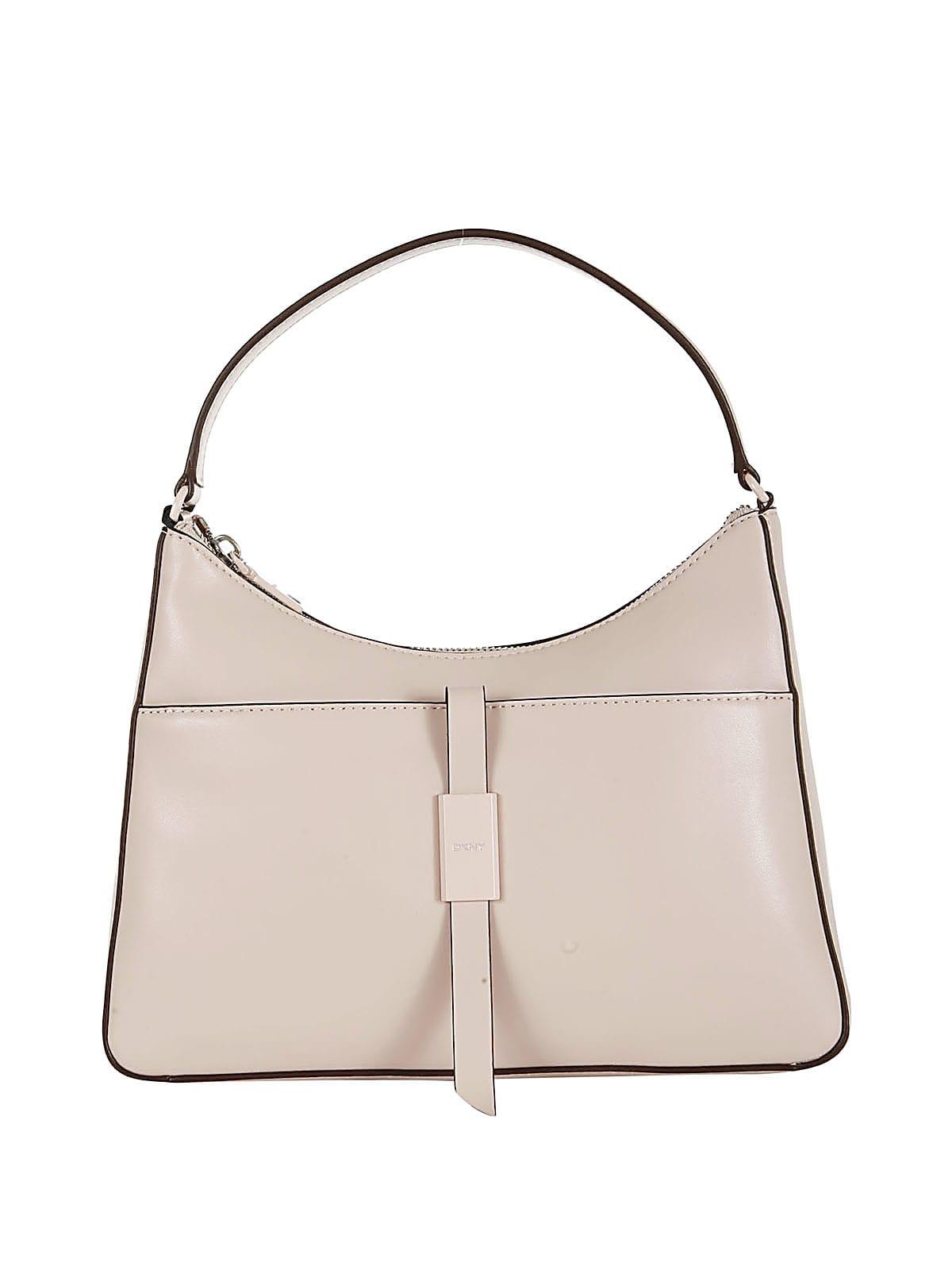 Dkny Lexington Quilted Shoulder Bag - Dk Clay