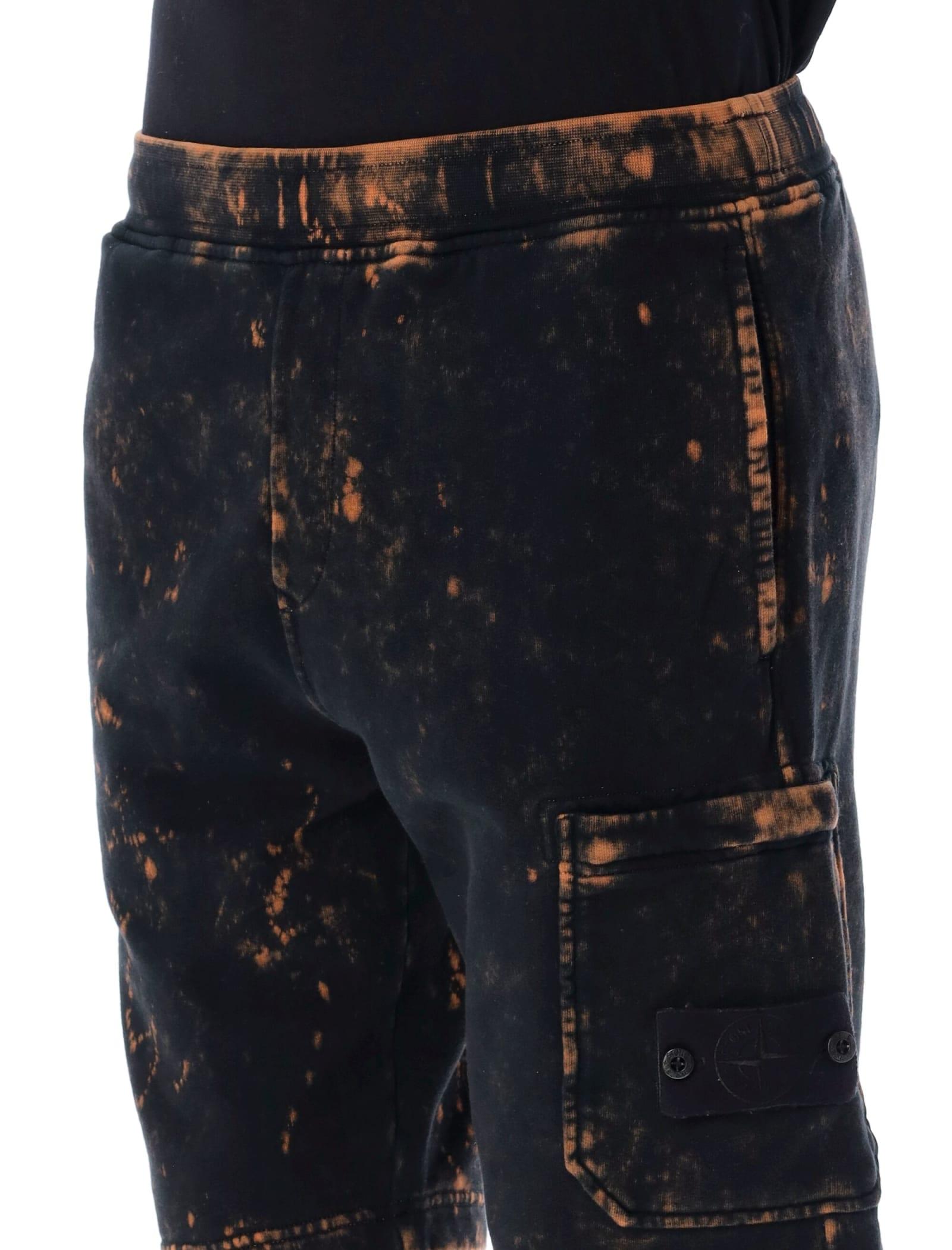 Stone Island Black Patch Shorts