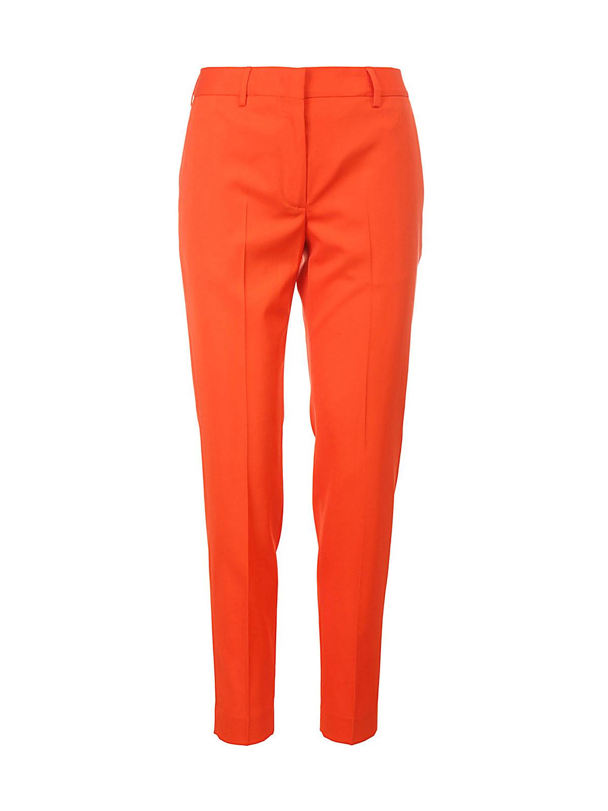 Paul Smith Wool Cigarette Trousers in Red - Save 2% | Lyst