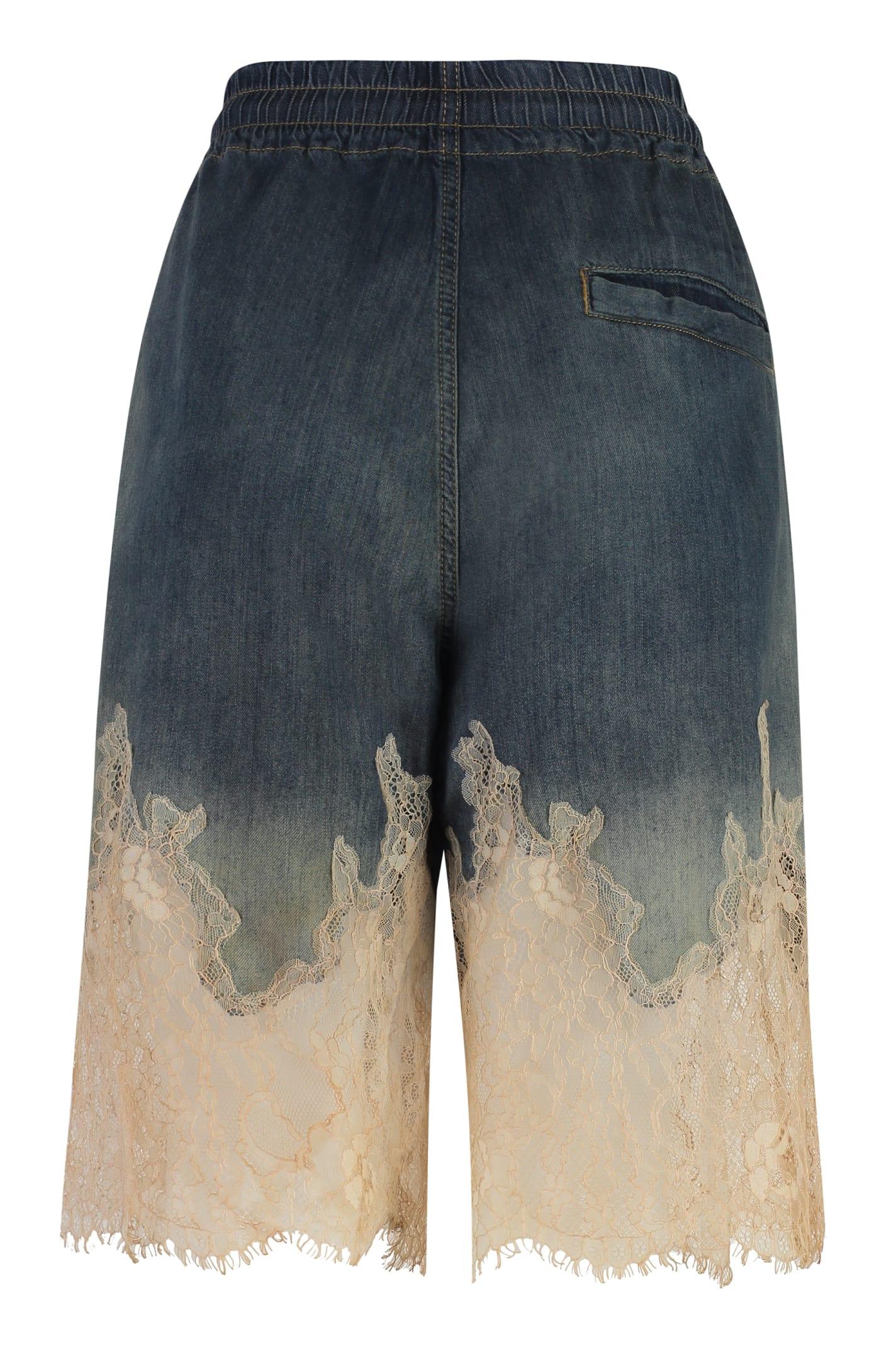 Diesel De-Malkia chambray shorts - Blue
