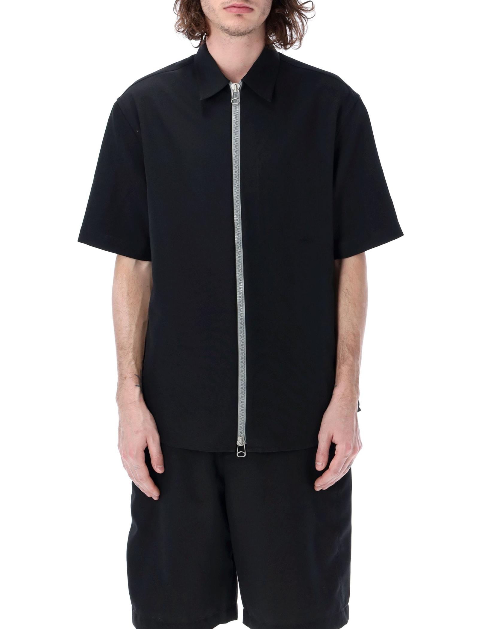 OAMC Ian Short Sleeves Shirt in Black for Men | Lyst