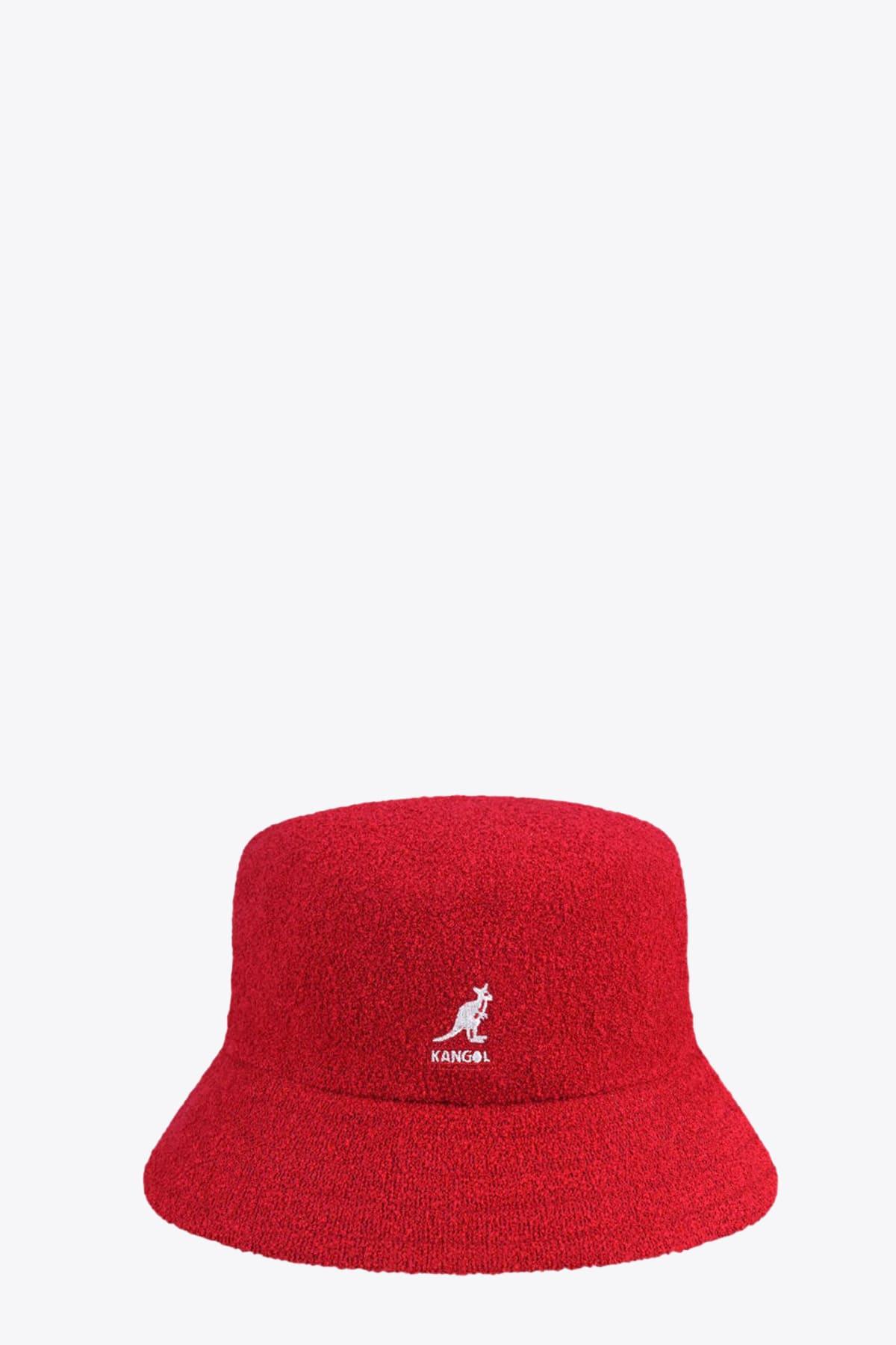 Kangol Synthetic Bermuda Bucket Red 
