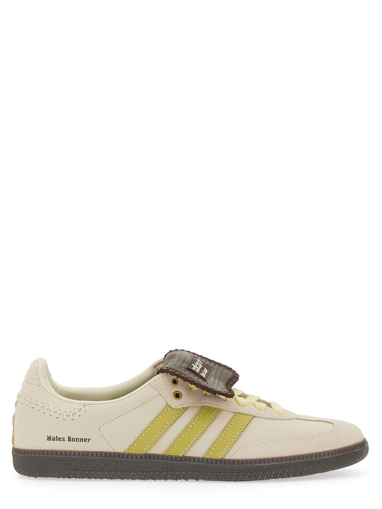 adidas Samba Nubuck Trainer in Natural for Men | Lyst
