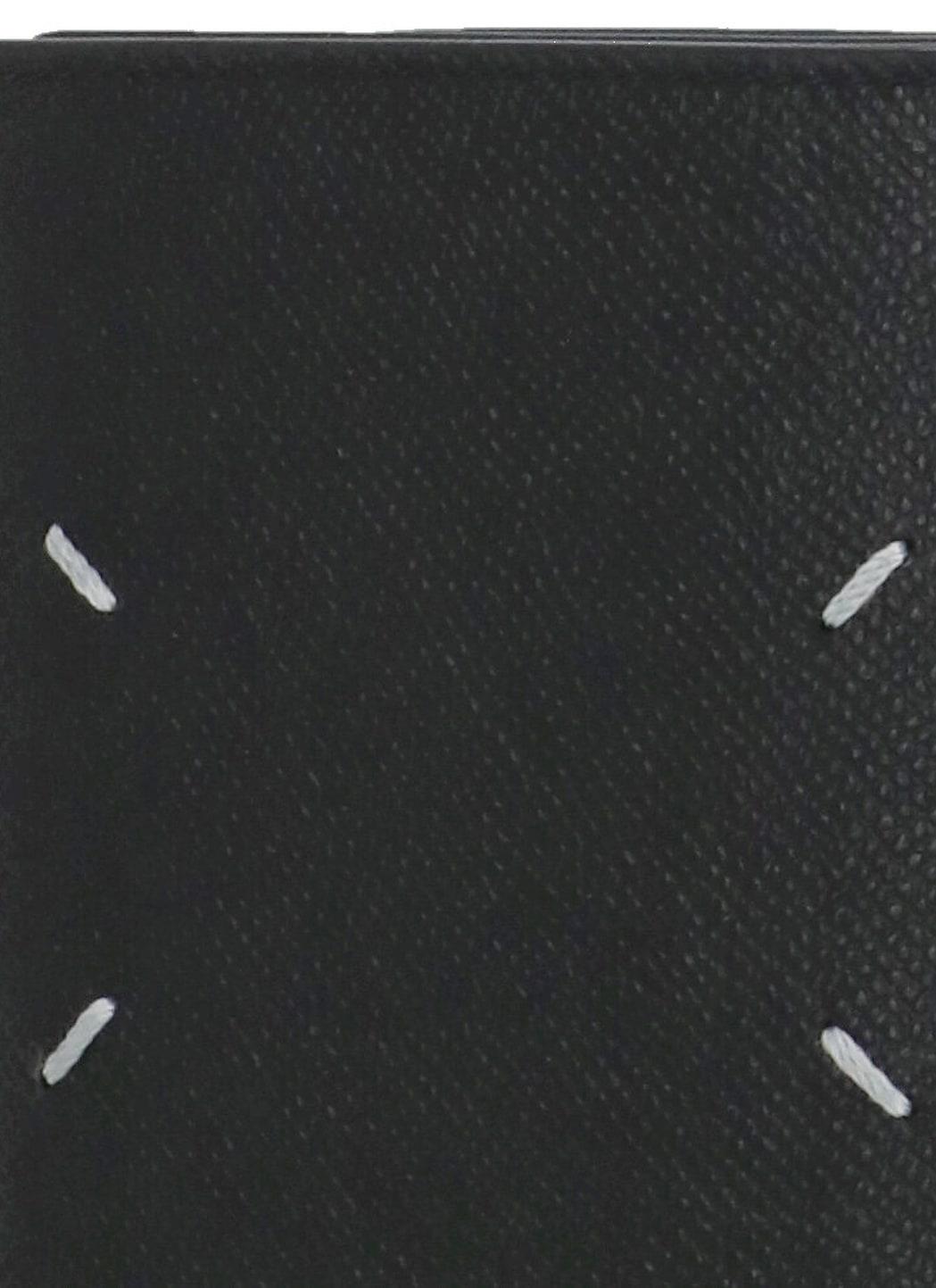 Maison Margiela Flip-flap Wallet in Black for Men | Lyst