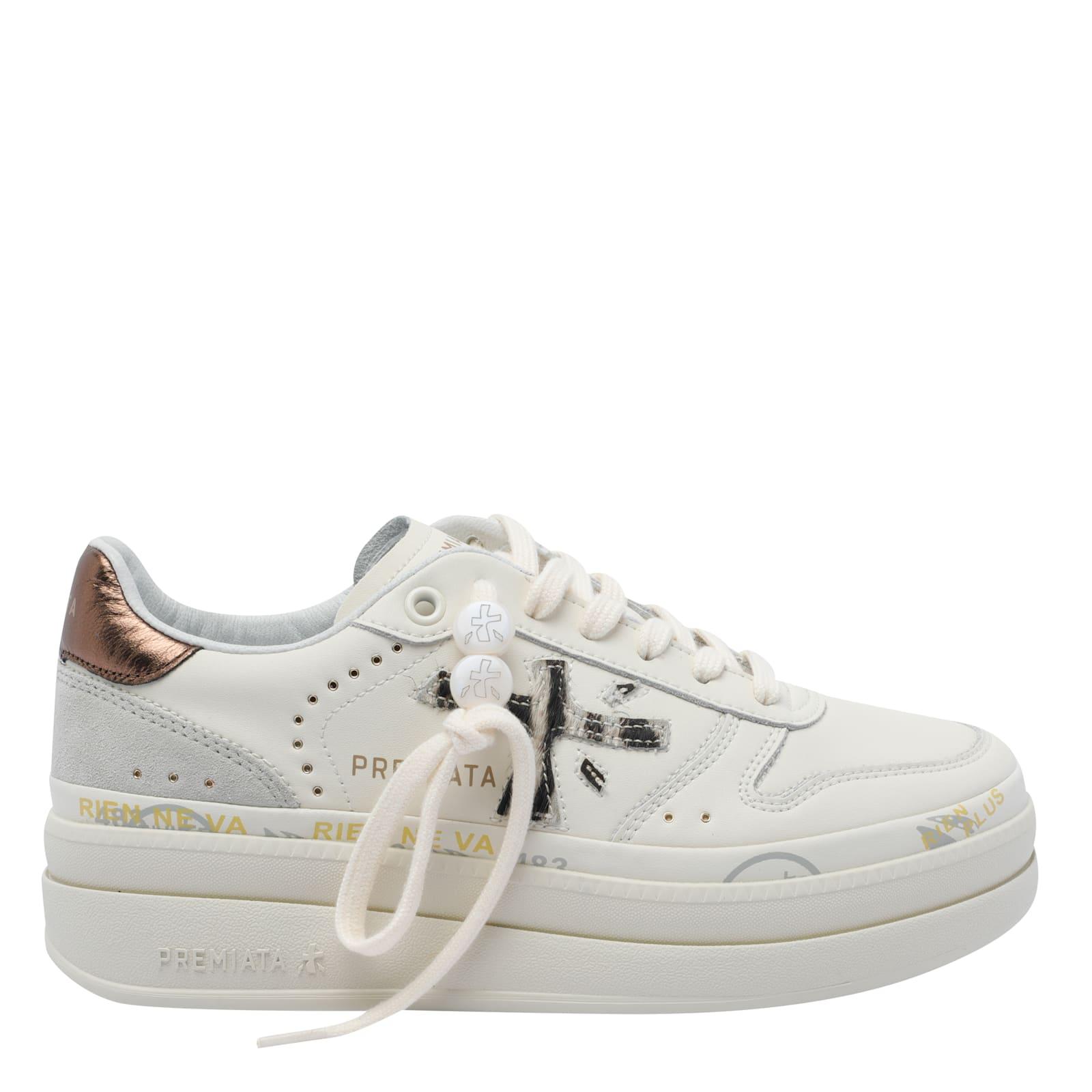 スニーカー PREMIATA Women Sneakers MASED7403 WHITE Premiata.us | Sneakers | Woman | Collection | Steven