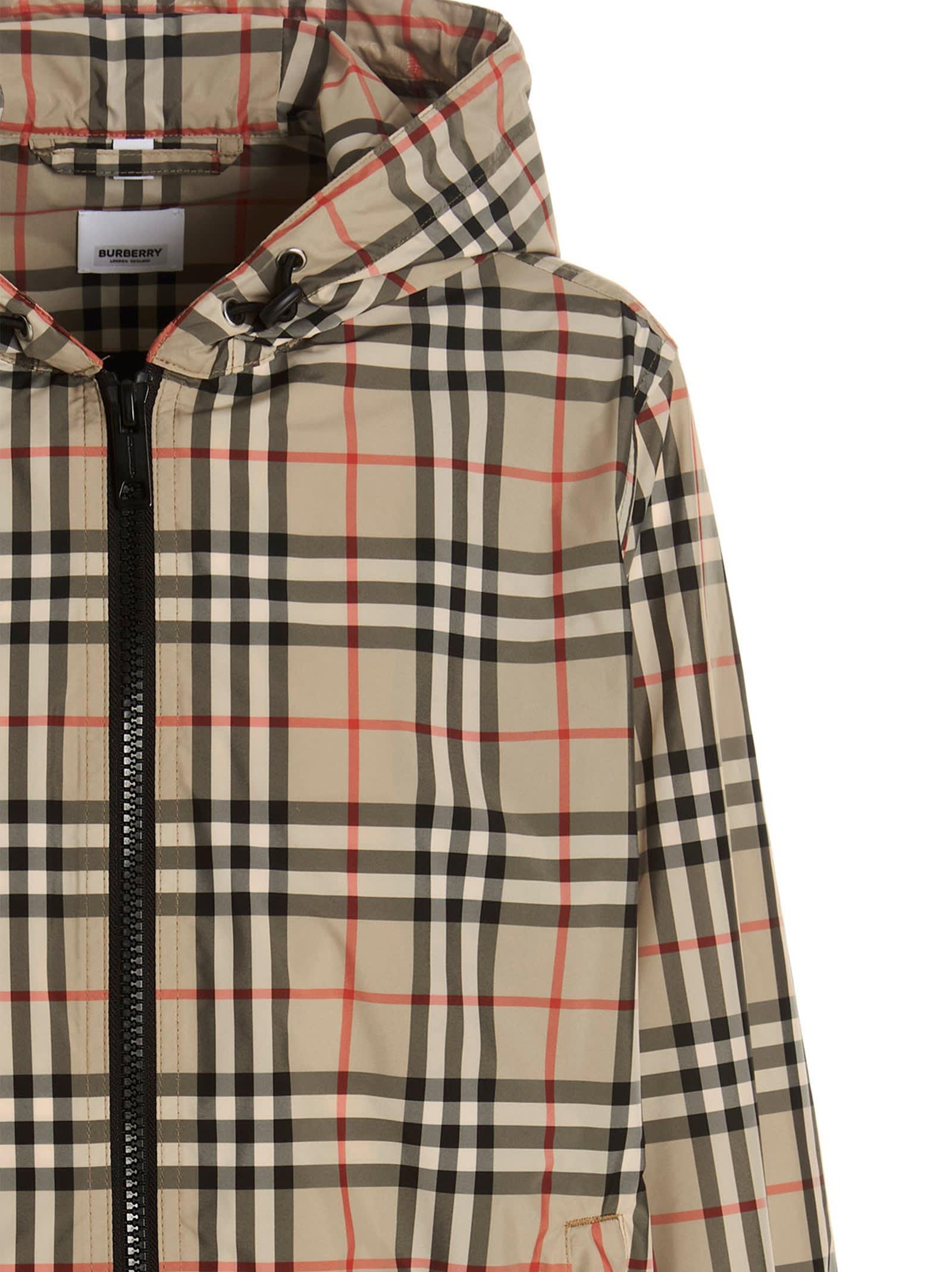 Burberry Everton Jacket in Natural Lyst