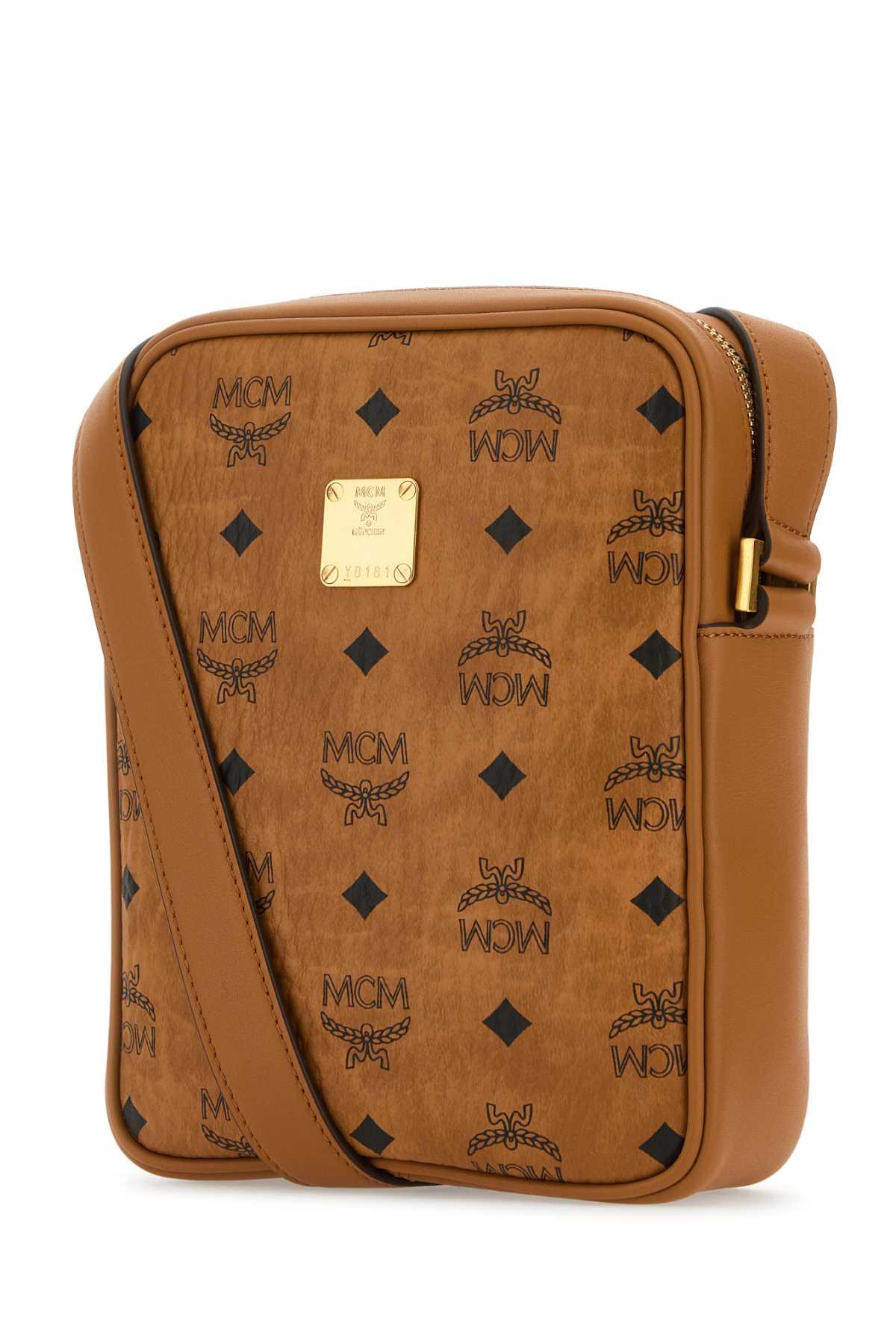 MCM Printed Canvas Klassik Crossbody Bag in Brown Lyst UK