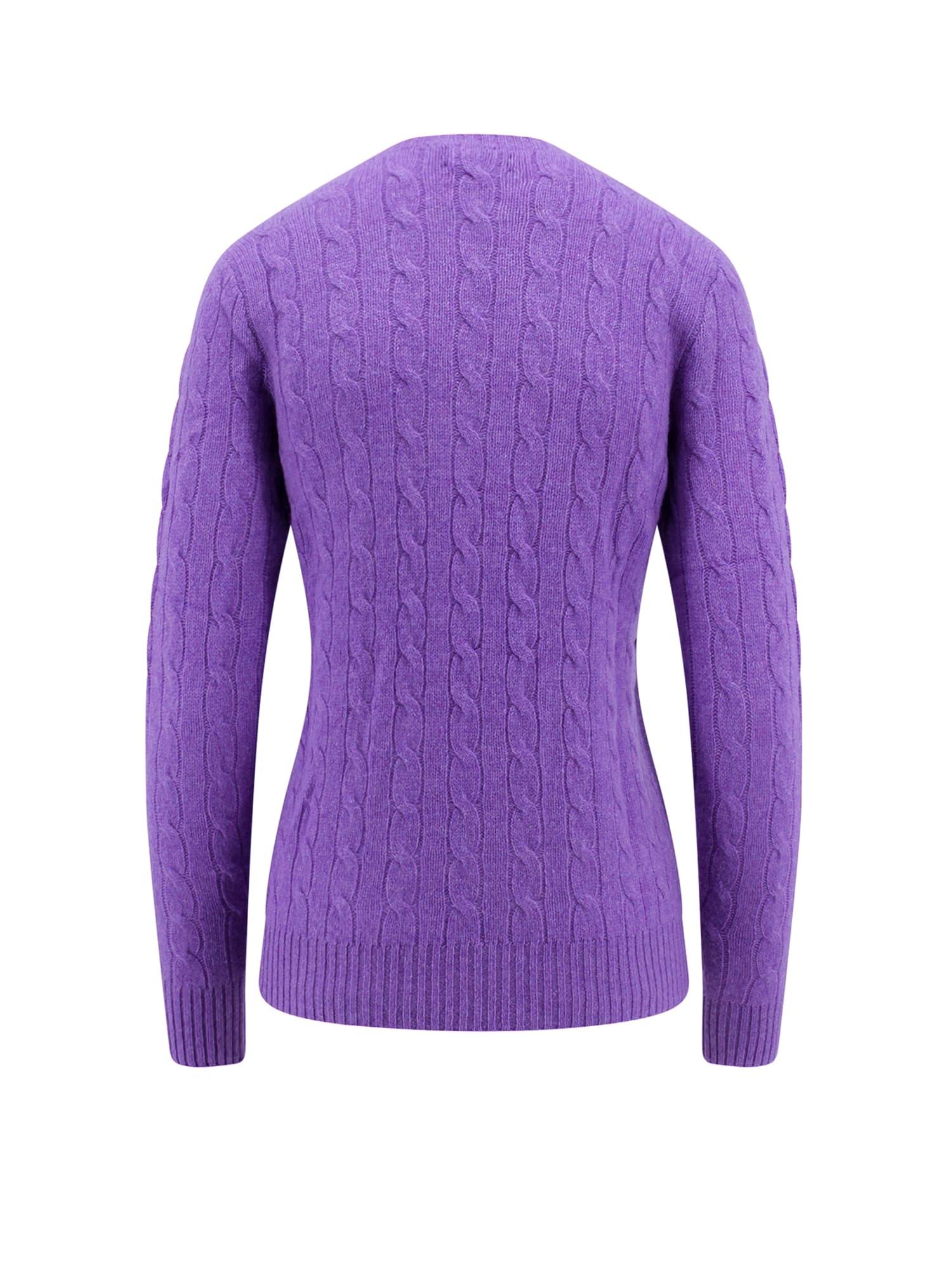 Polo Ralph Lauren Sweater in Purple | Lyst UK