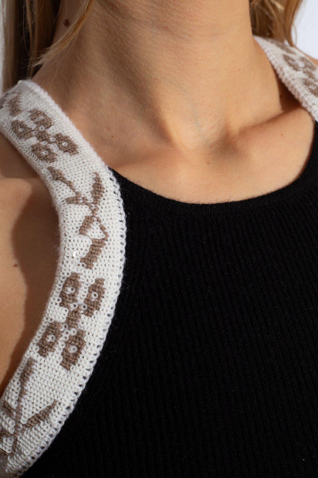 Pleiadi Wool & Cashmere Sleeveless Top