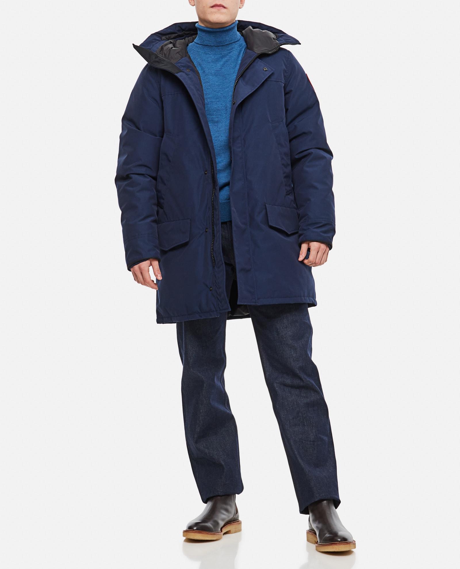 Canada goose balmoral parka blue cheap