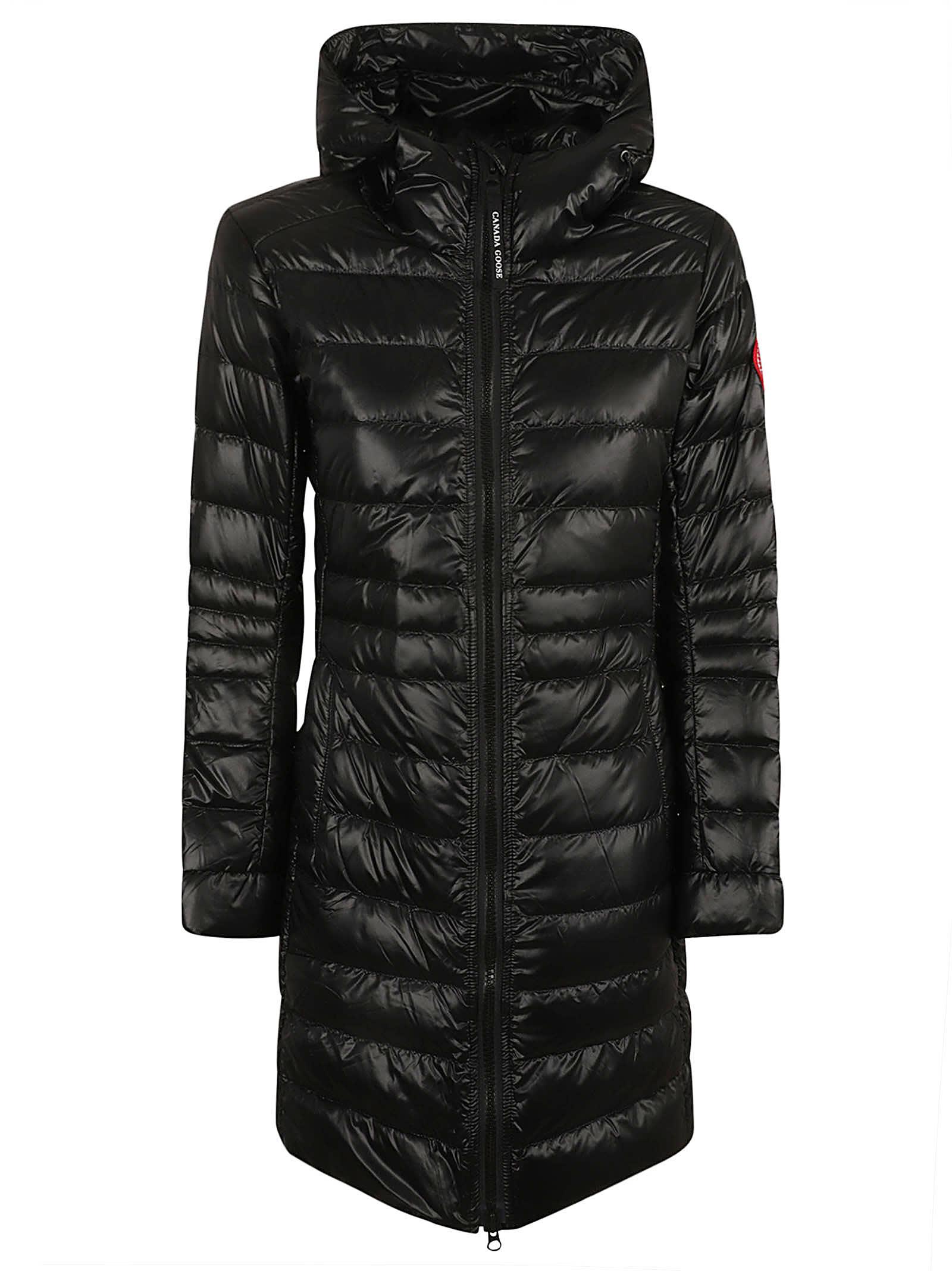 Canada Goose Padded Zip Jacket in Black | Lyst