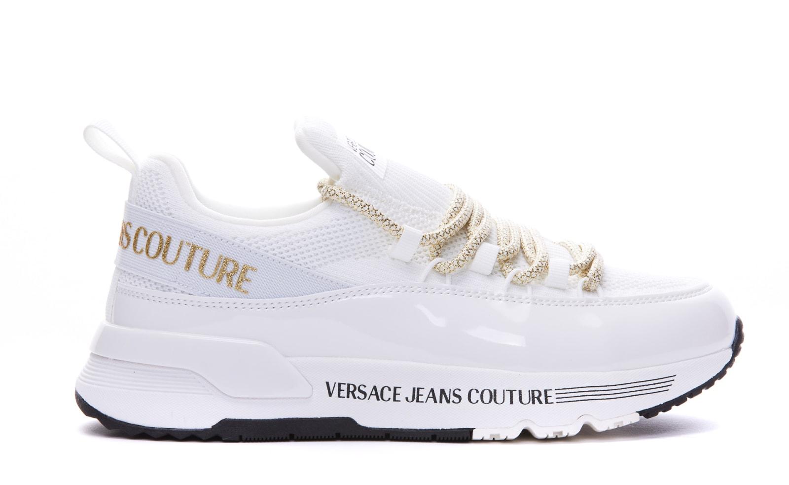 Versace Jeans Couture Couture Sneakers in White | Lyst UK