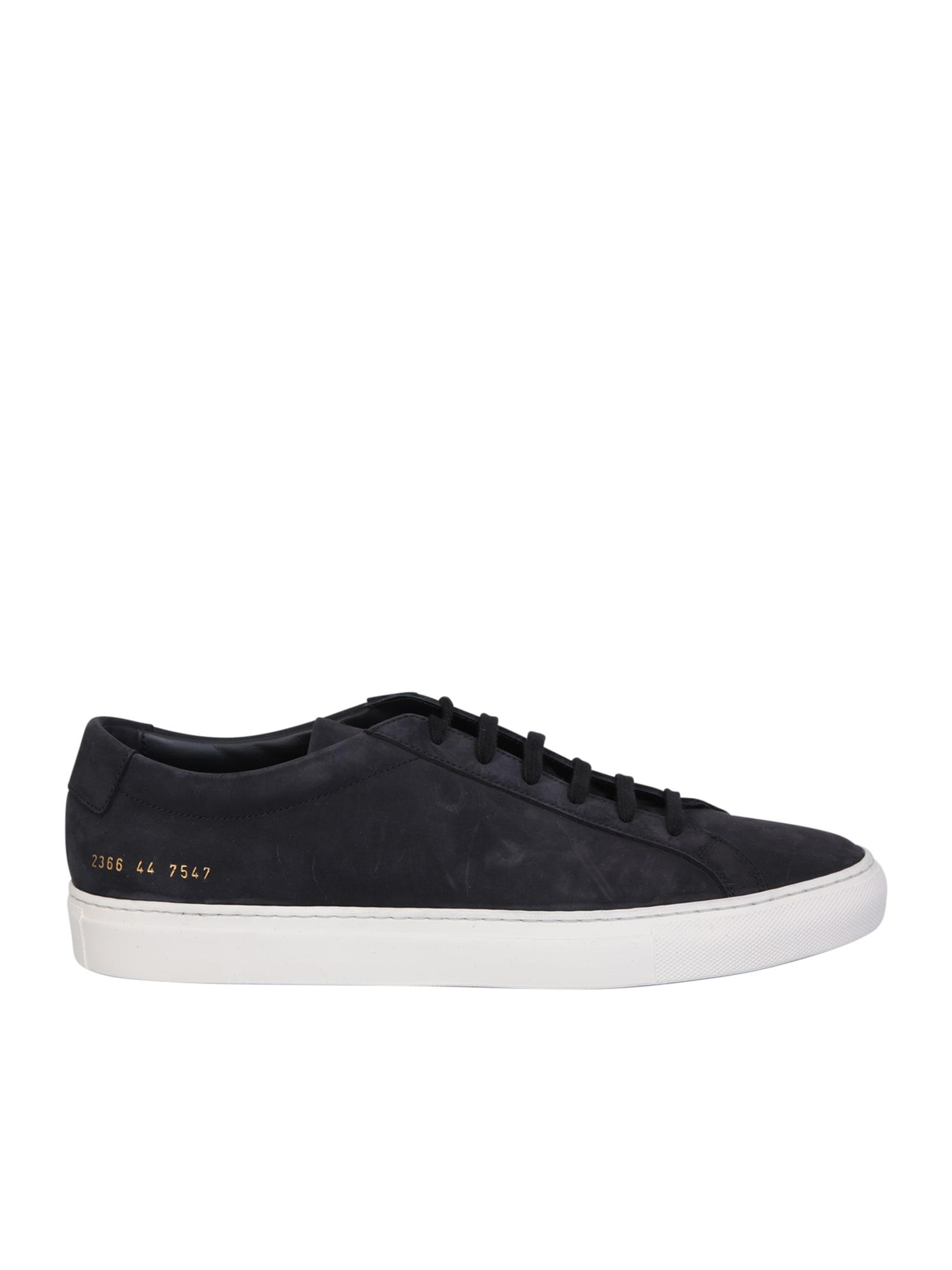 Common projects black store suede achilles