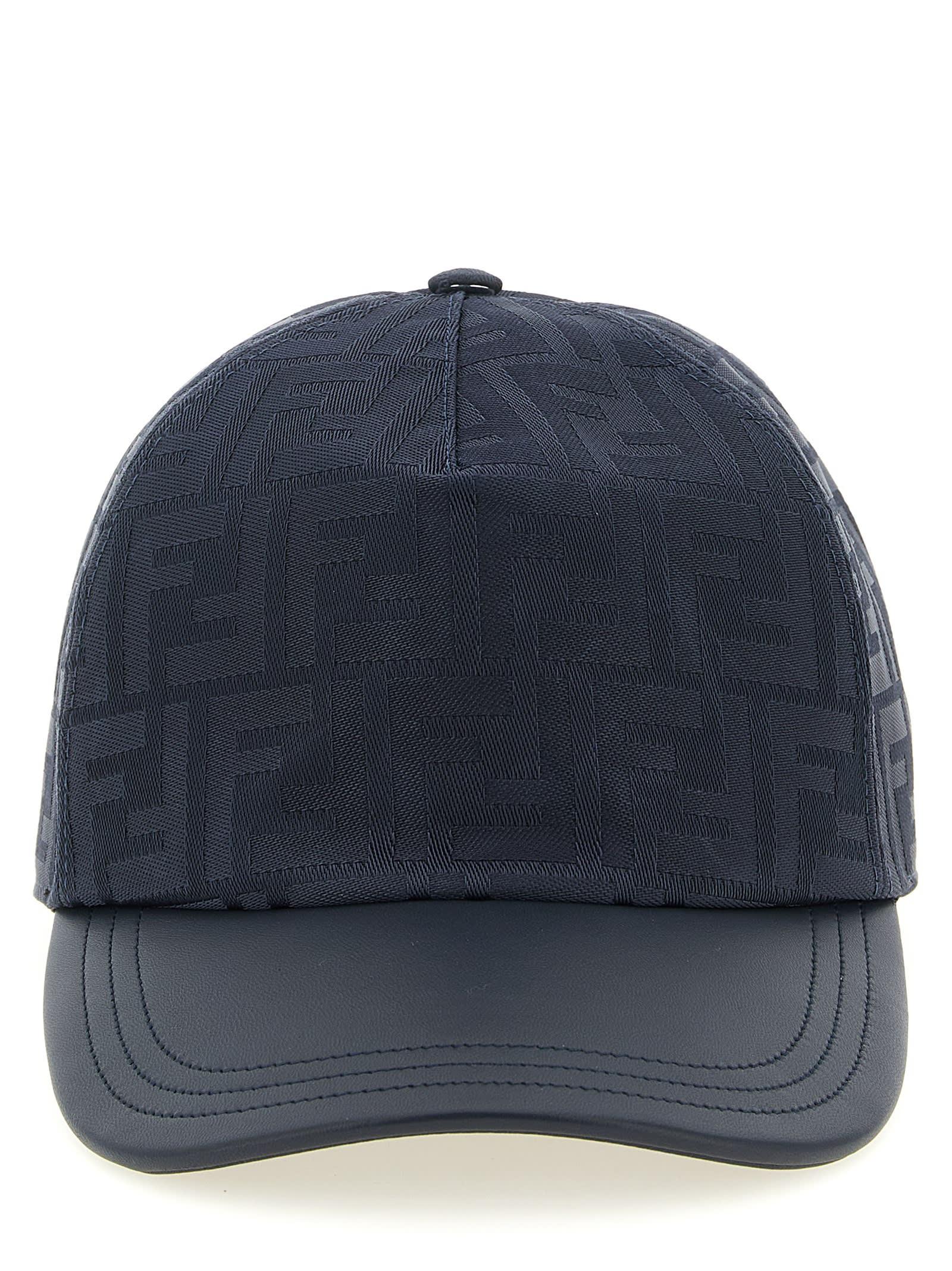 Fendi Ff Jacquard Cap in Blue for Men | Lyst display picture 1