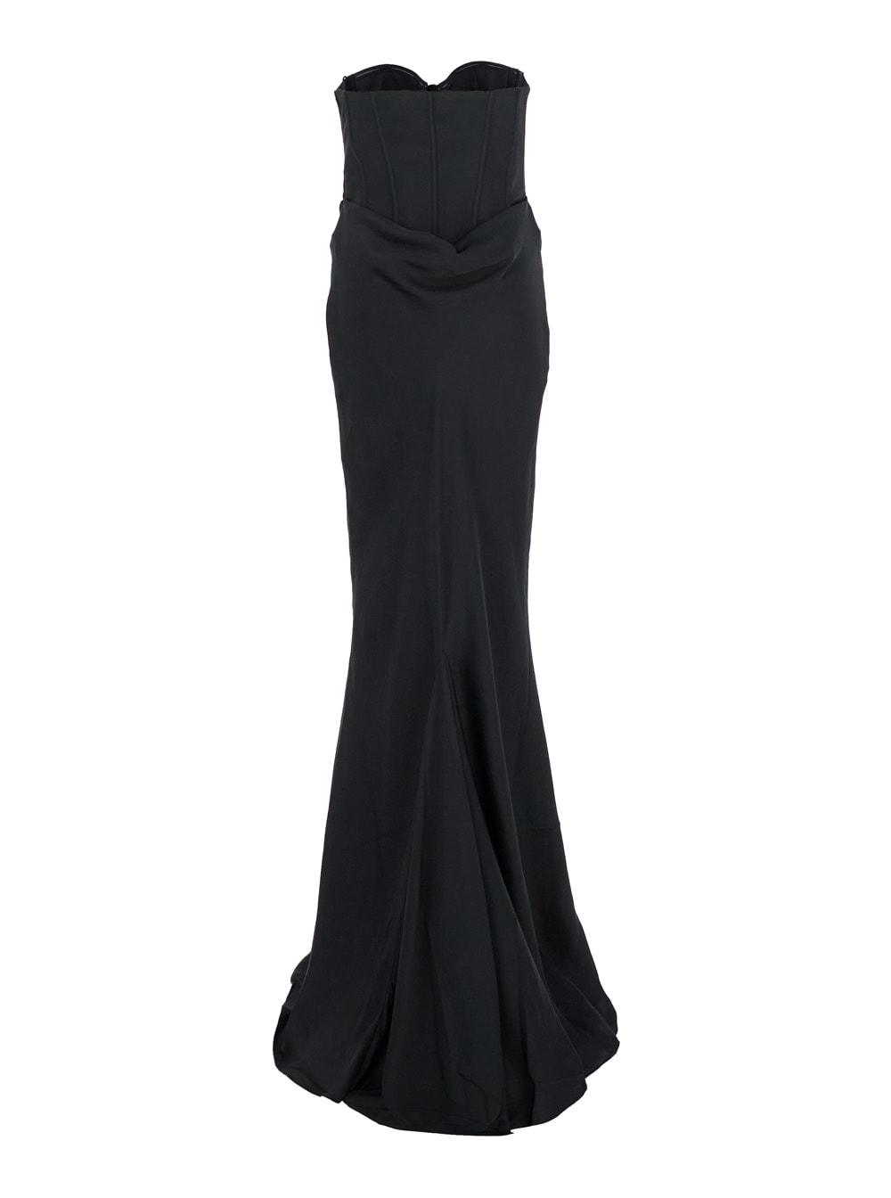 ワンピース ROTATE LONG DRESS WITH DRAPE Rotate by Birger Christensen Long Dress With Drape | italist