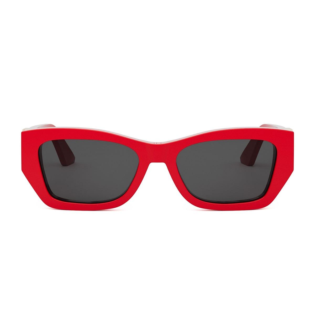 Dior Miss S1I 35A0 Shiny Sunglasses in Red Lyst UK