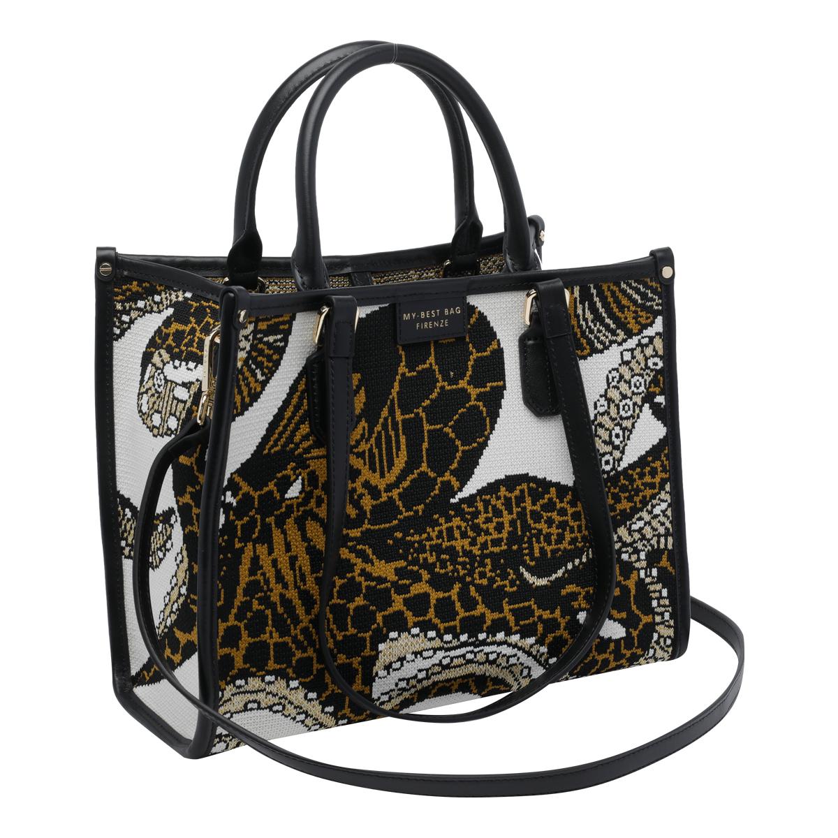 美品】MY-BEST BAG FIRENZE モノトーン トートバッグ Shop MY BEST BAG 