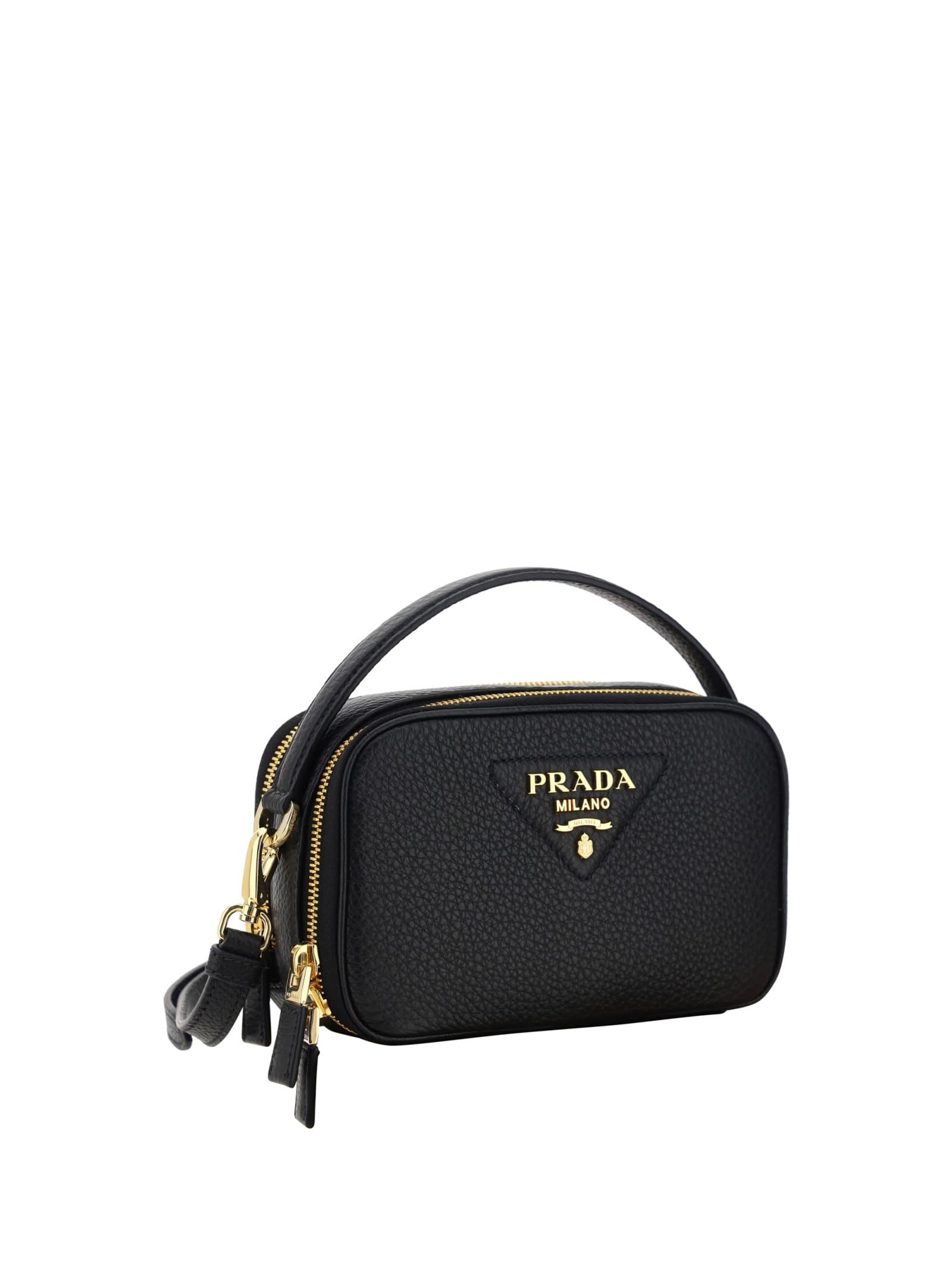 Prada Bandoliera Handbag in Black