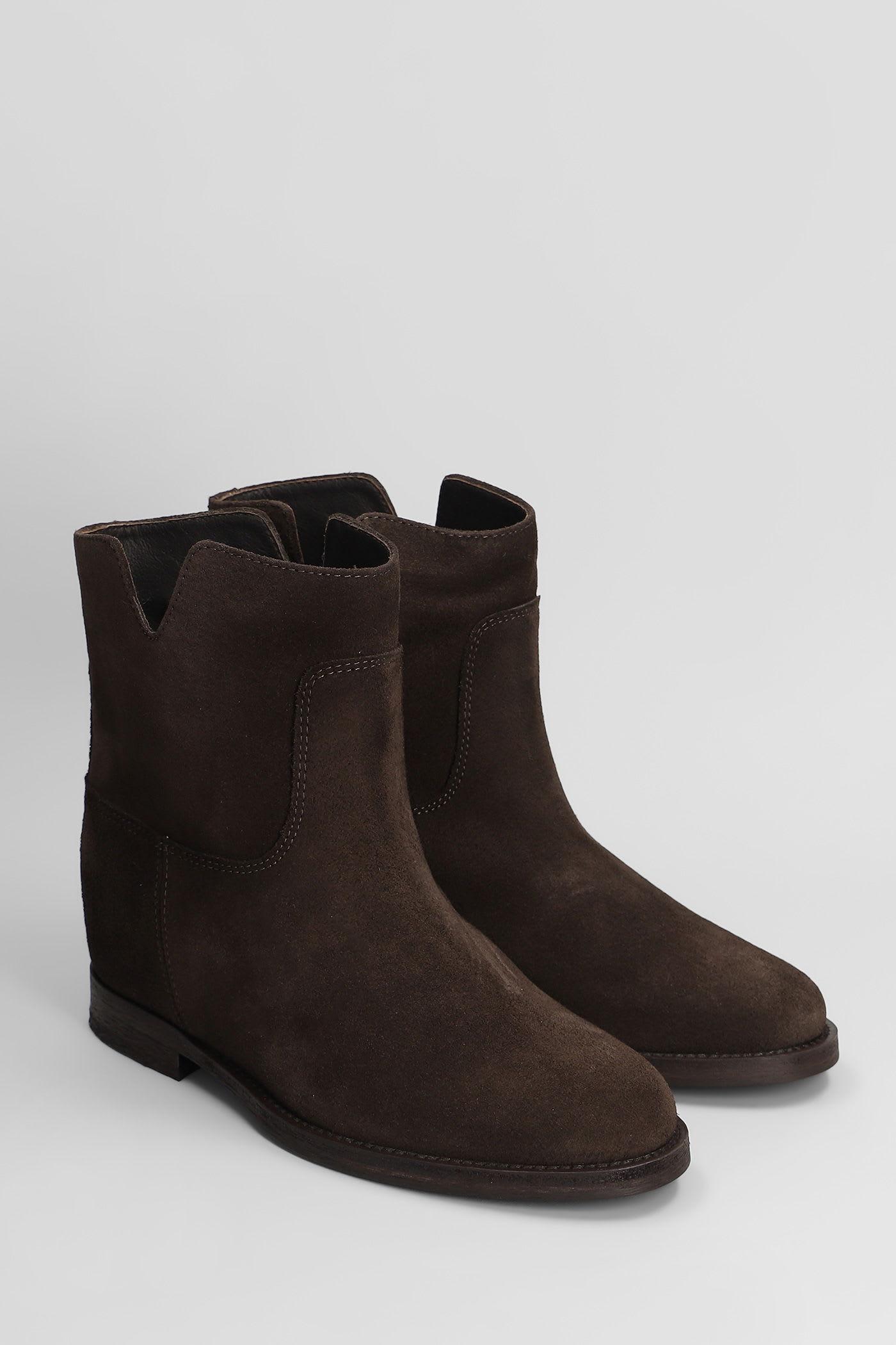 Suede Wedge Boots スエード ウェッジブーツ Suede Wedge boots for Women | Lyst