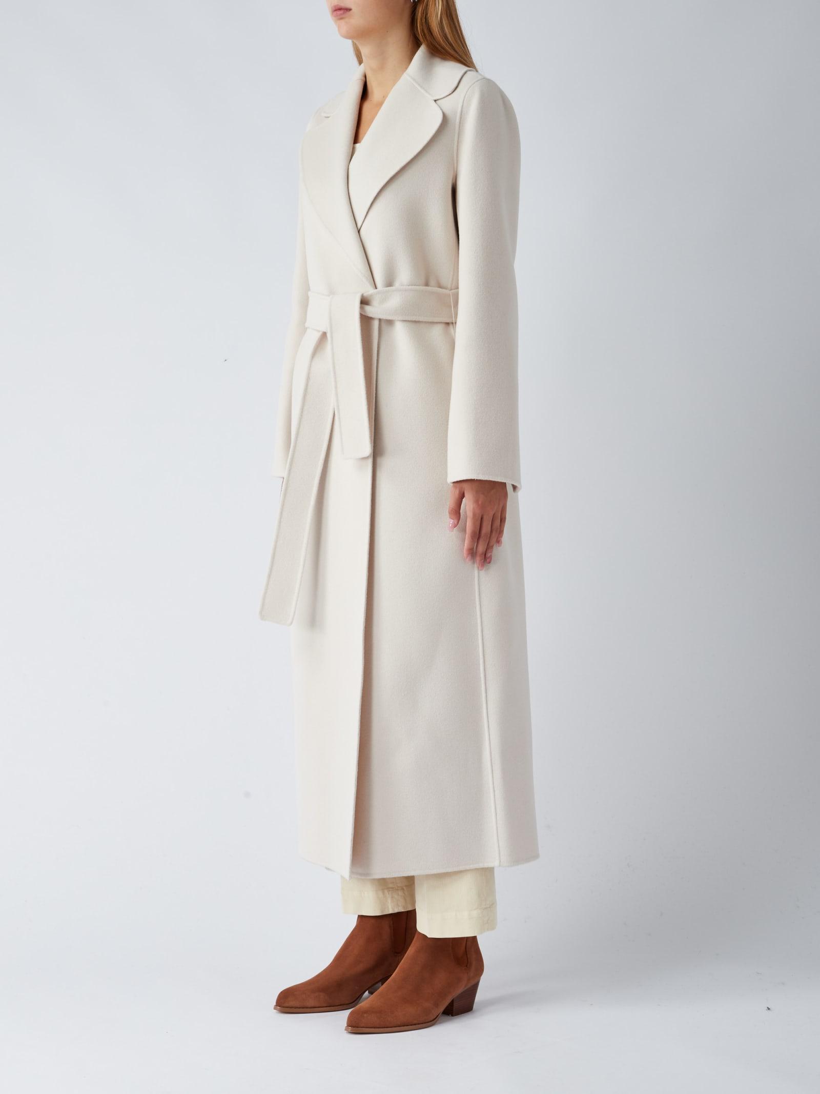 Max Mara Poldo Coat in White | Lyst