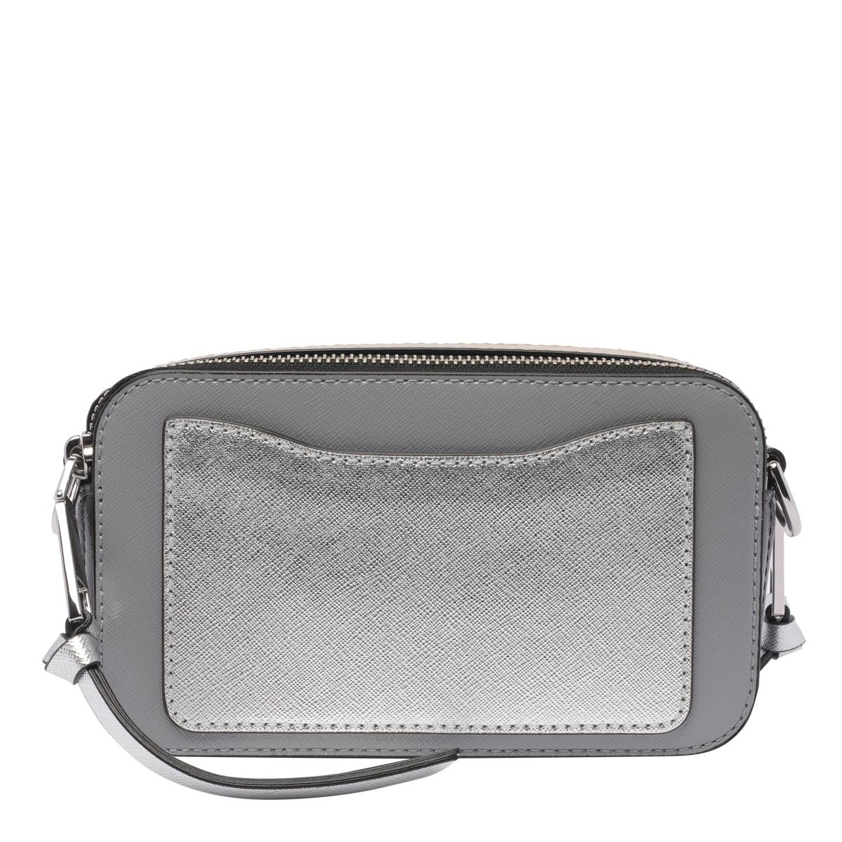 Marc Jacobs, Bags, Marc Jacobs Gray Leather Crossbody Bag