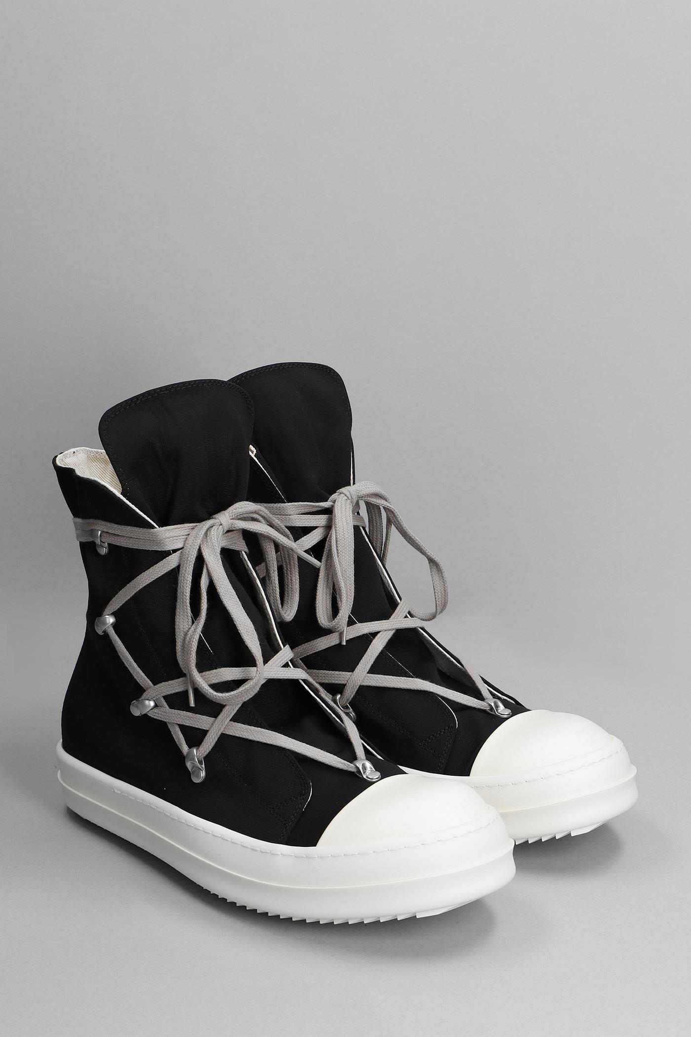 靴 Rick owens hexa Rick Owens DRKSHDW Hexa Sneakers - Black / Pearl / Milk / Milk