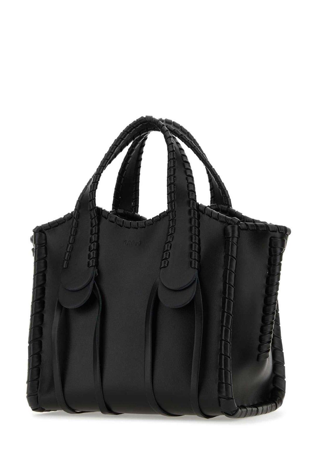 ☆Chloe☆ MONY Small Tote トートバッグ BLACK♪ Chloé Mony Small Tote Bag in Black | Lyst