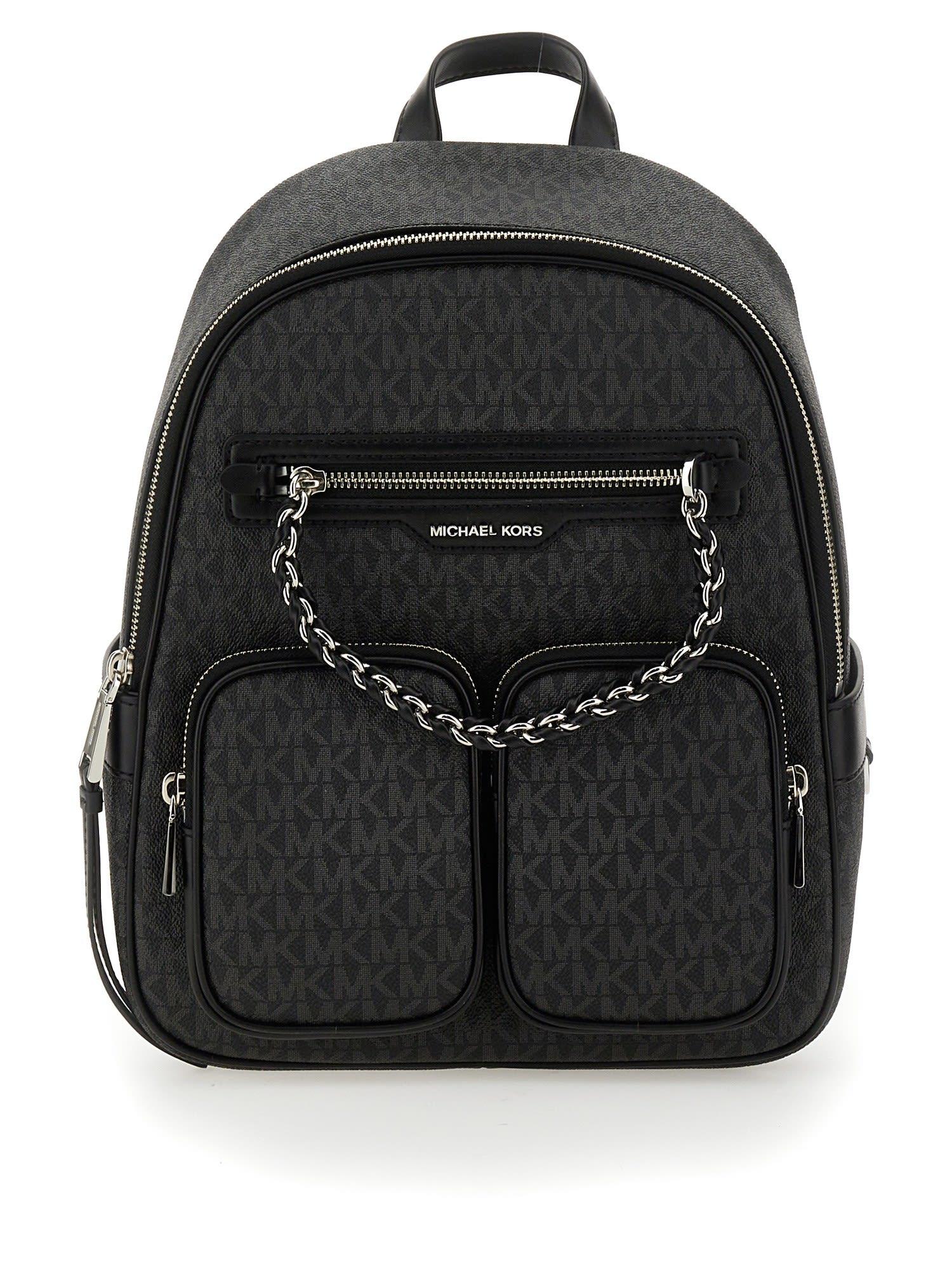 MICHAEL Michael Kors Elliot Backpack in Black | Lyst