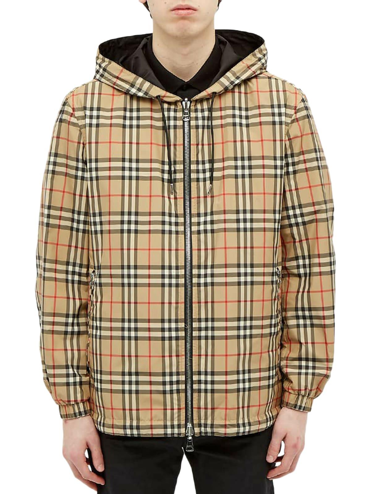 burberry hooded jacket