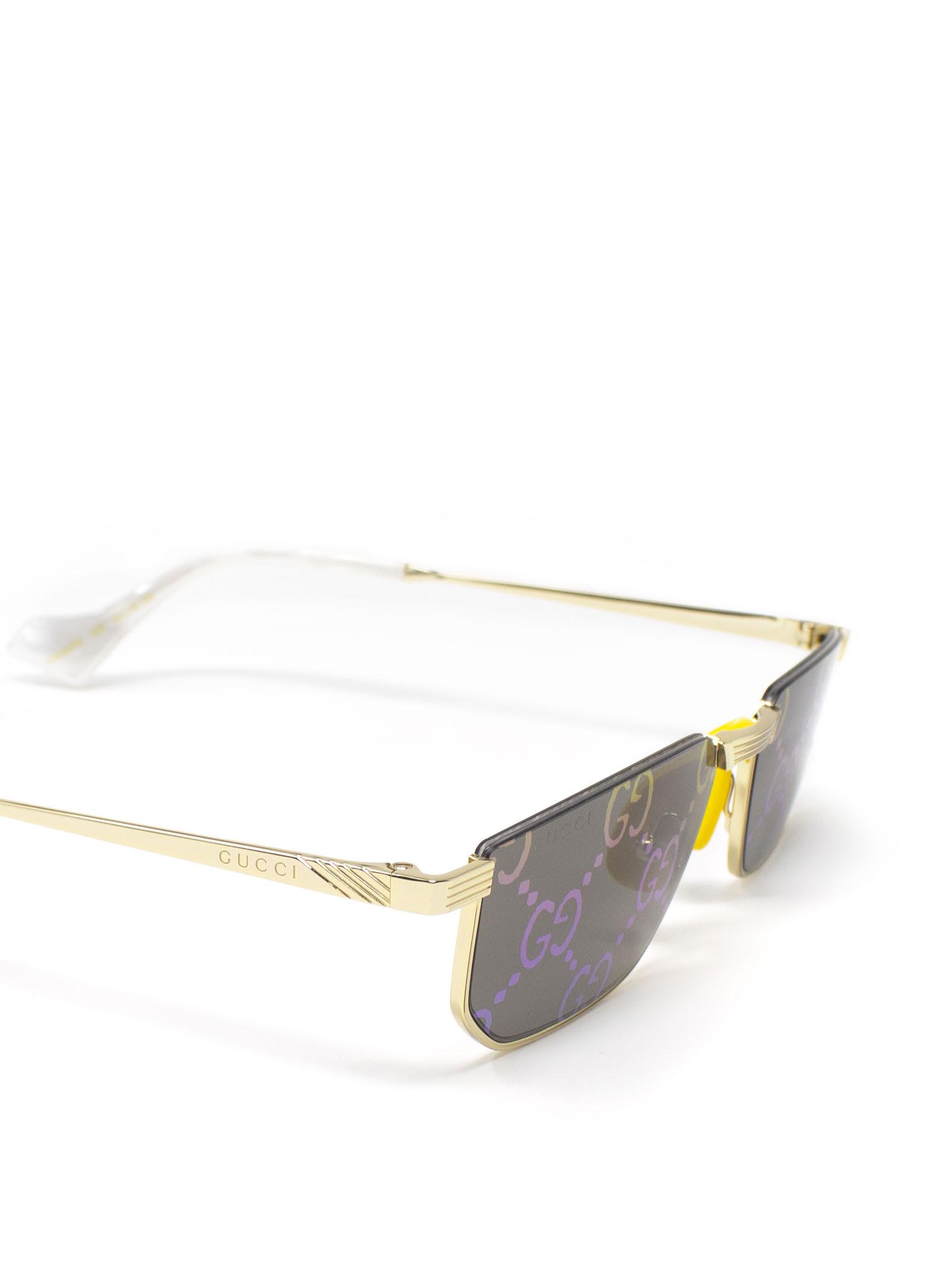 Gucci GG0627S Gold Unisex Sung in Metallic | Lyst