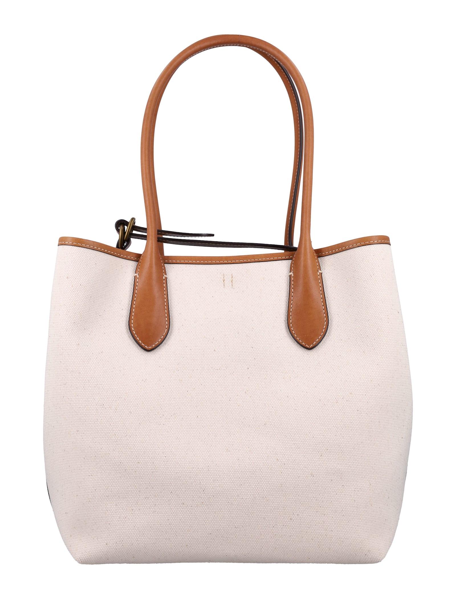 Polo Ralph Lauren Medium Tote Canvas in Pink Lyst UK