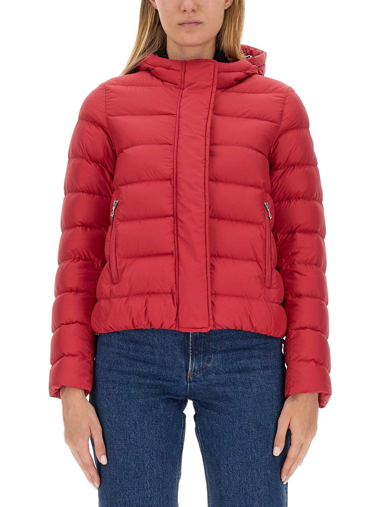 Colmar Jacket With Logo in Red | Lyst
