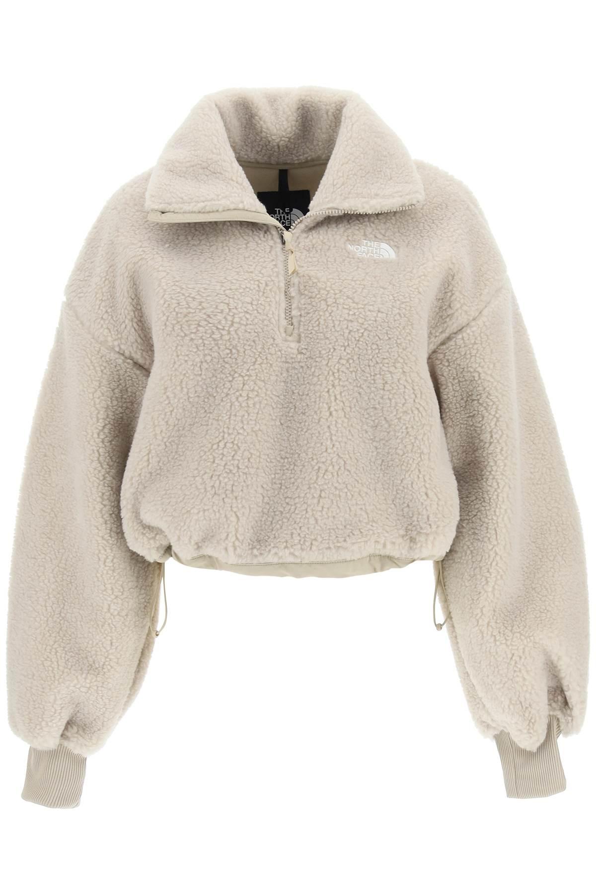 The North Face Sherpa Platte Fleece Jacket in Natural | Lyst