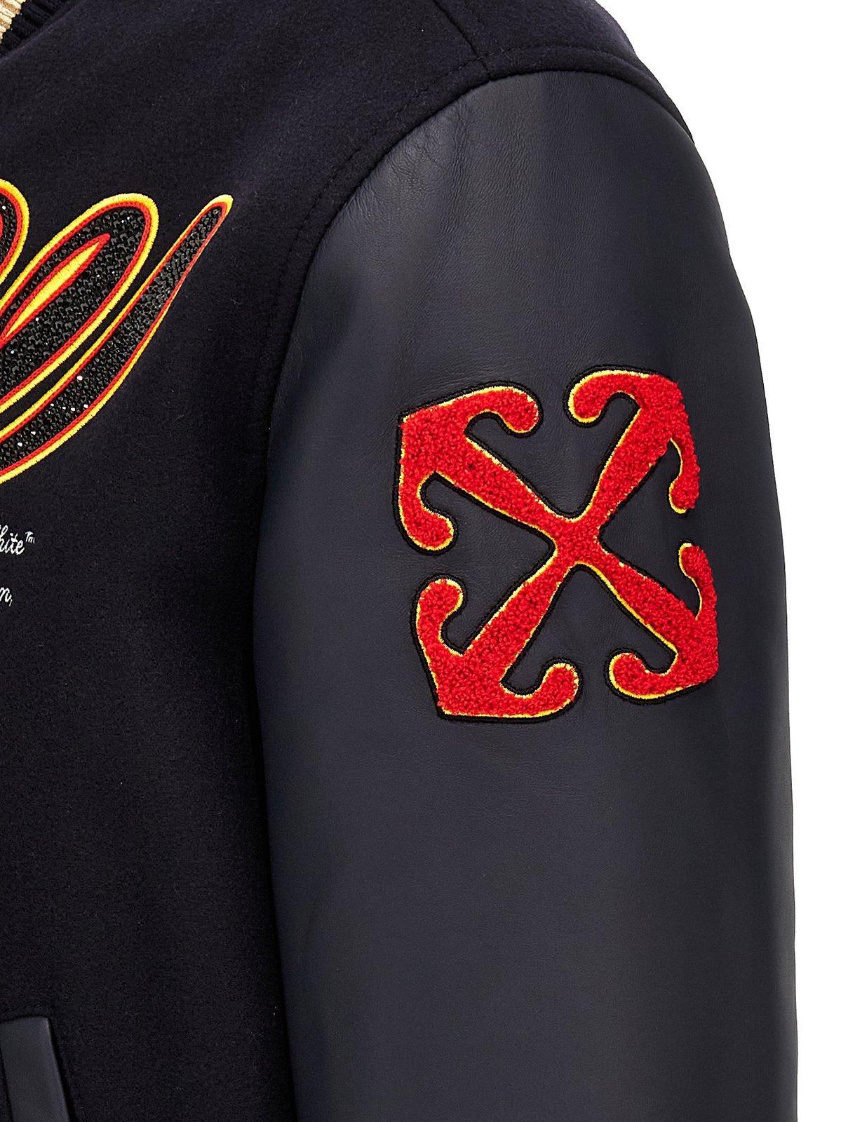 Louis Vuitton Patch-Detail Varsity Jacket