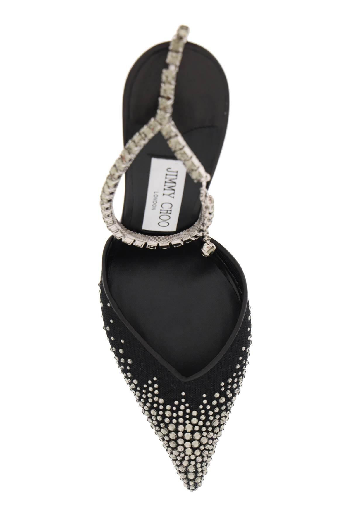 【関税込み】Jimmy Choo ブラック Saeda 100 ヒール Saeda 100 suede pumps in black - Jimmy Choo | Mytheresa