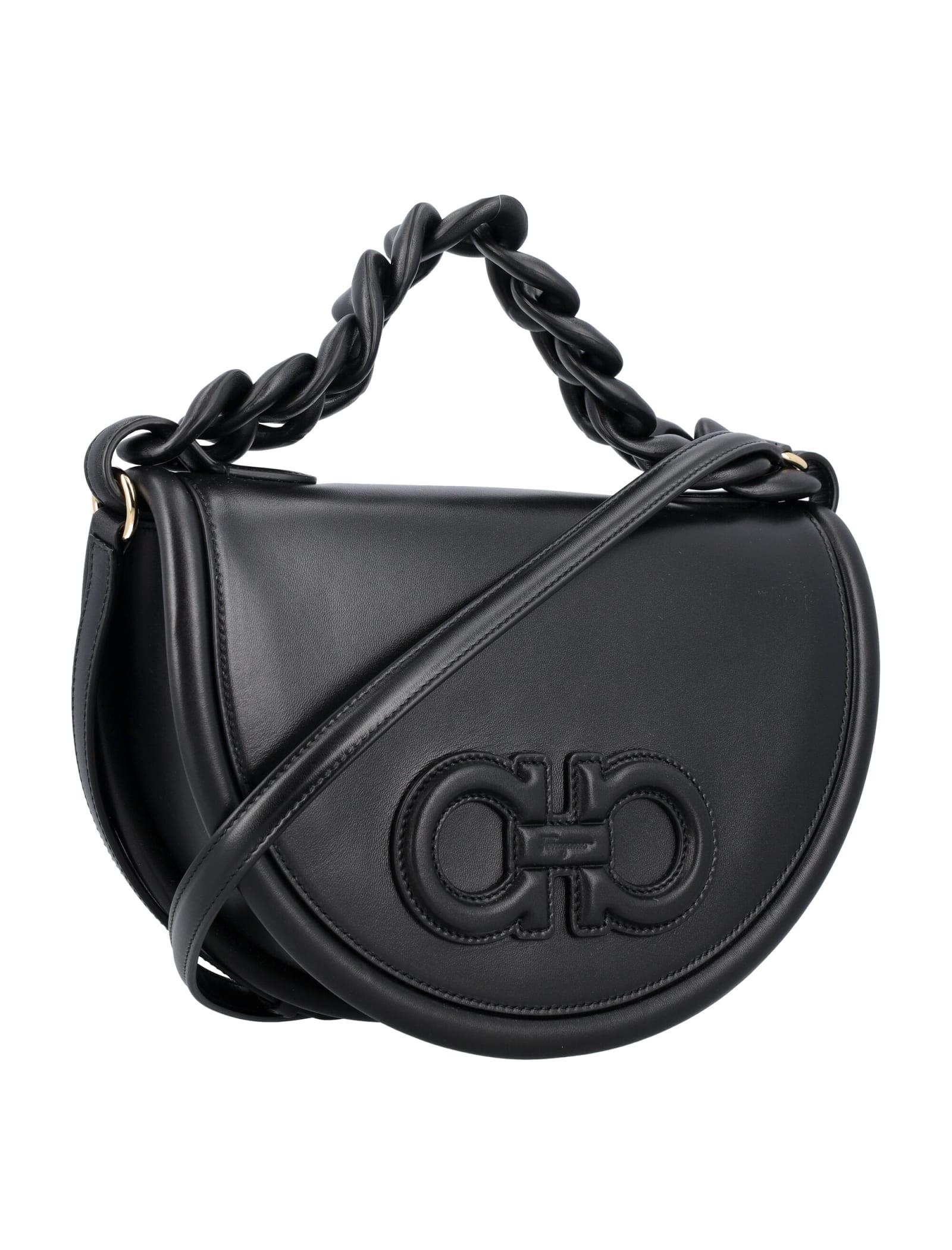 Ferragamo Aura Bag in Black | Lyst