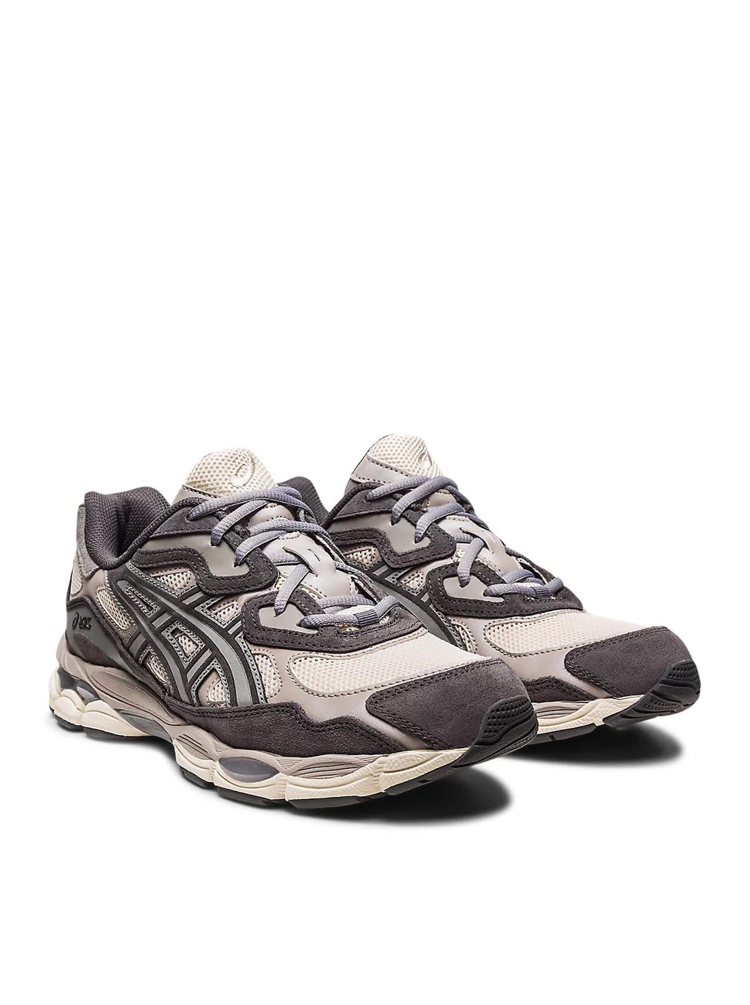Asics Gel-nyc Sneakers Oatmeal / Obsidian Grey in Gray | Lyst
