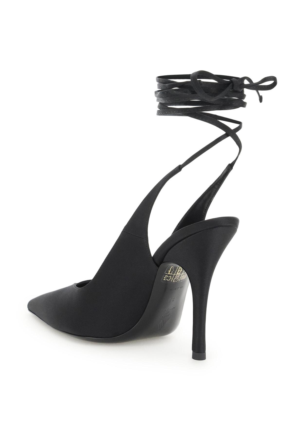 The Attico High-Heeled Shoes 'Venus' in Black | Lyst