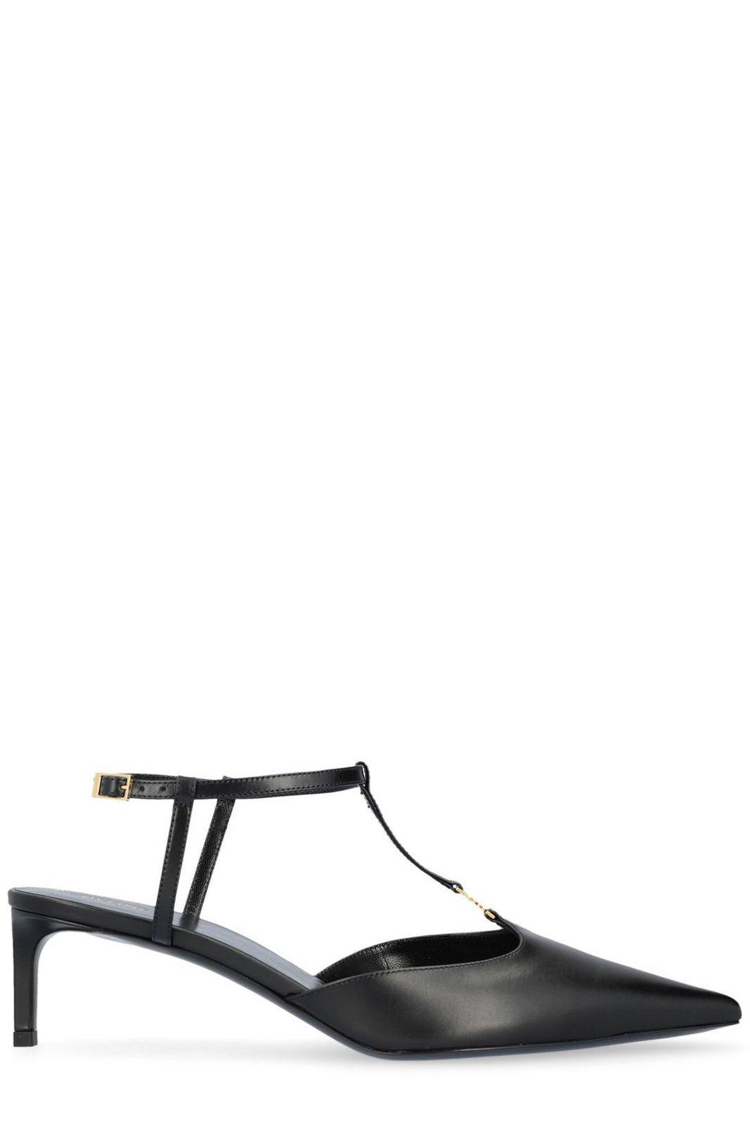 【CELINE】直営/正規店 KITTEN T-BAR STRAP パンプス ブラック Celine Kitten T-bar Strap Leather Pump in Black | Lyst