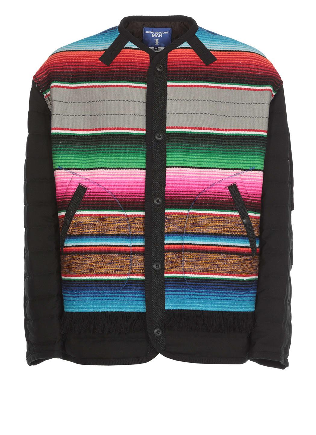 Junya Watanabe Padded Jacket With Stripes for Men | Lyst