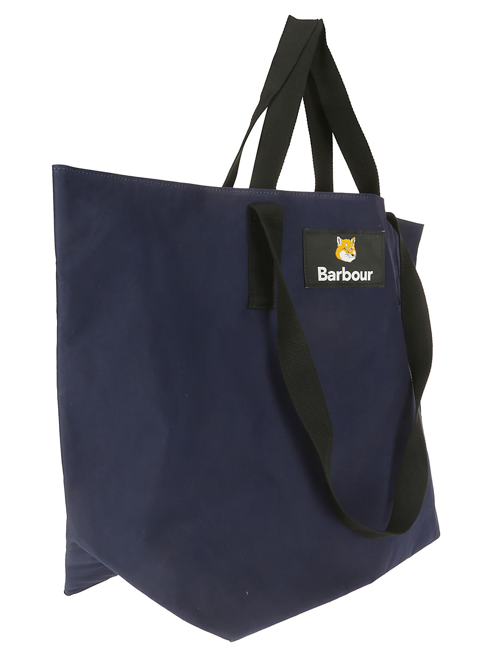 Barbour X Mk Reversible Tote Bag in Blue for Men | Lyst