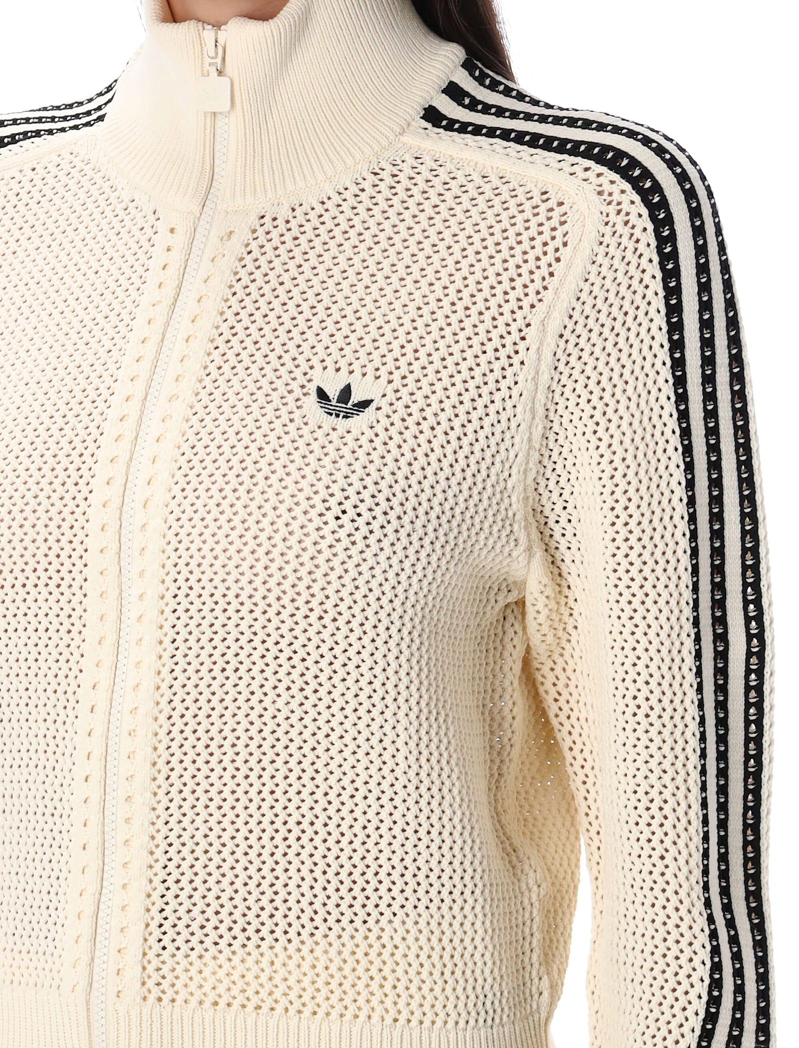 adidas Originals Originals Premium Crochet Track Top in
