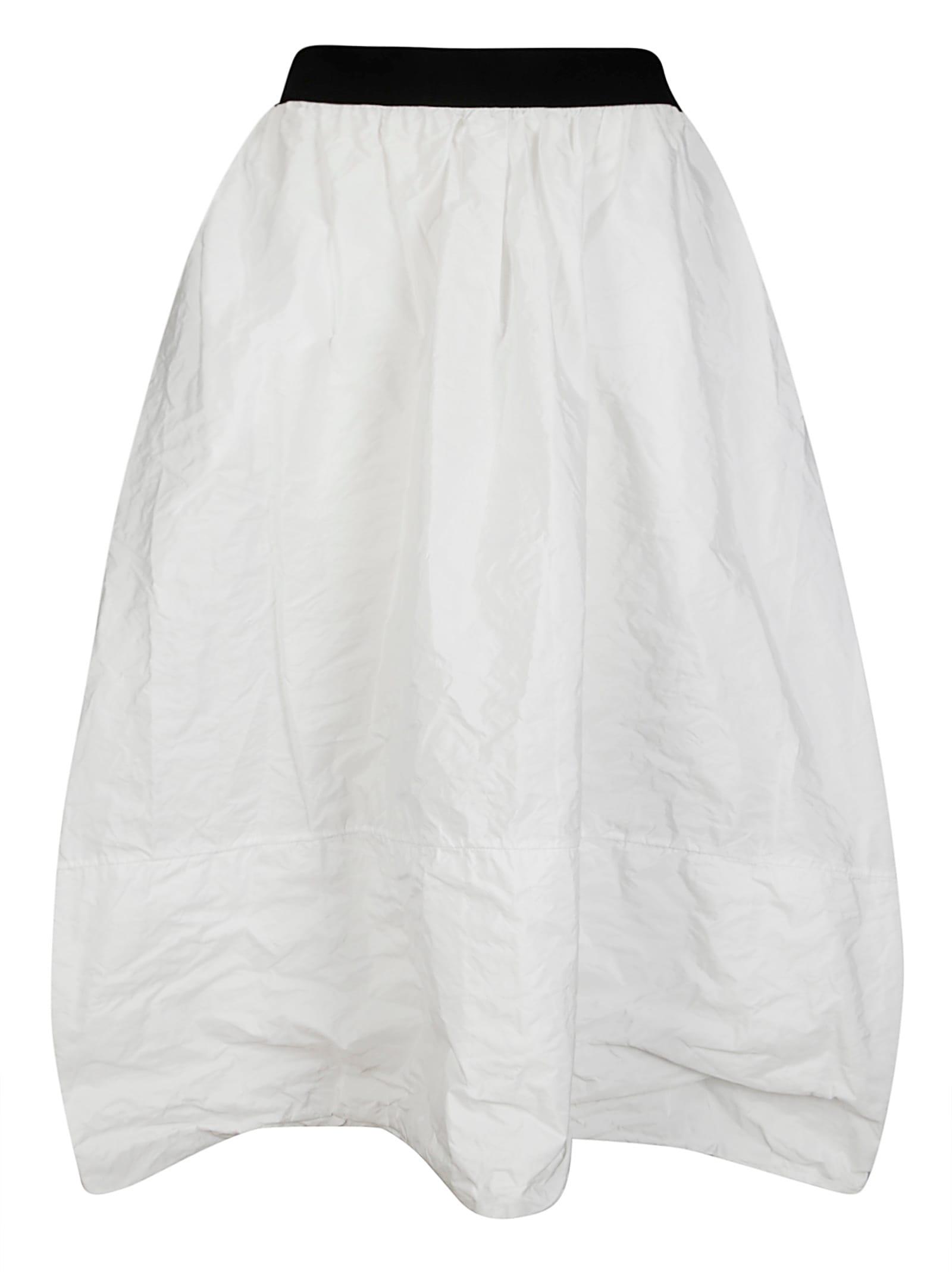 スカート Maria Calderara Maxi Side Slit Sequin Skirt With Taffeta Maria Calderara Maxi Side Slit Sequin Skirt With Taffeta