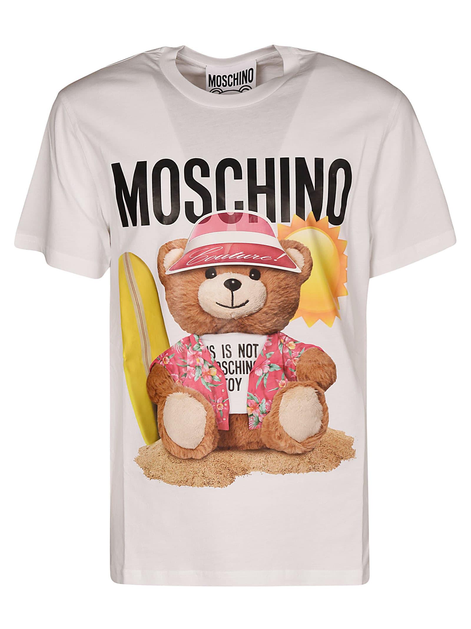 moschino teddy bear t shirt