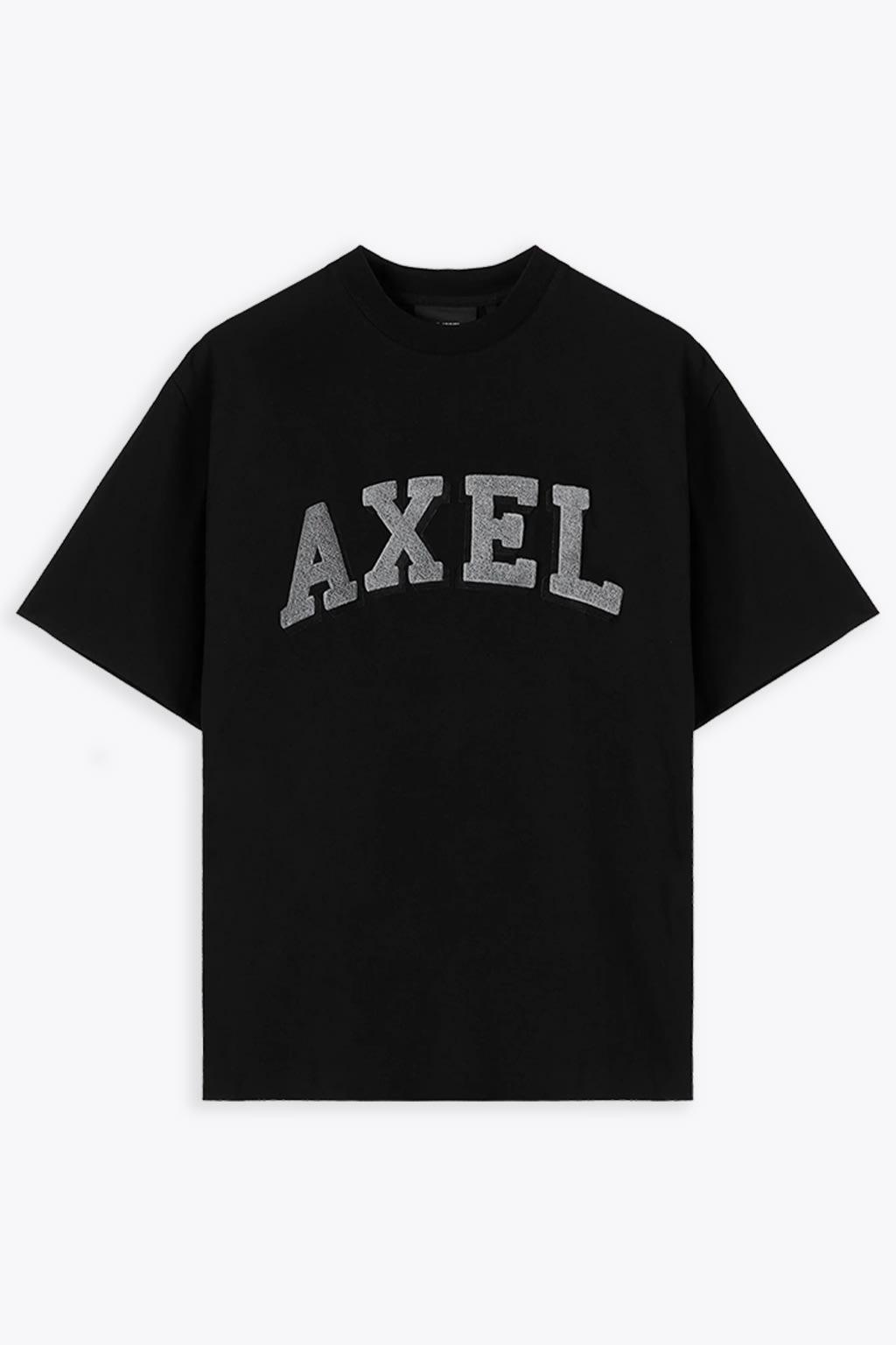 Axel Arigato Axel Arc T-shirt Black T-shirt With Arched Logo - Axel Arc ...