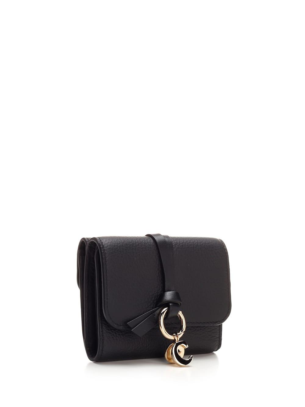 Chloé Alphabet Compact Wallet in Blue | Lyst