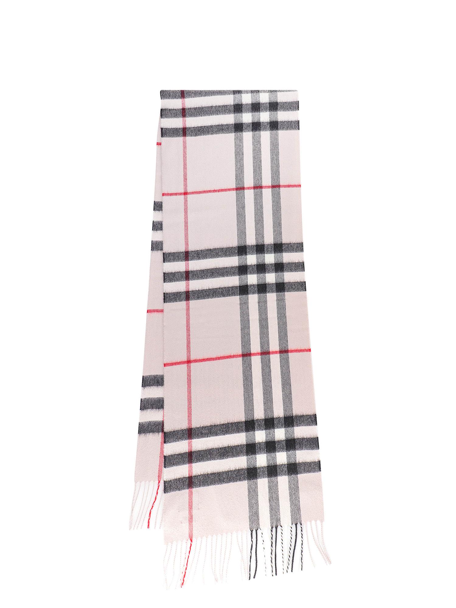 Burberry Scarf in Pink | Lyst