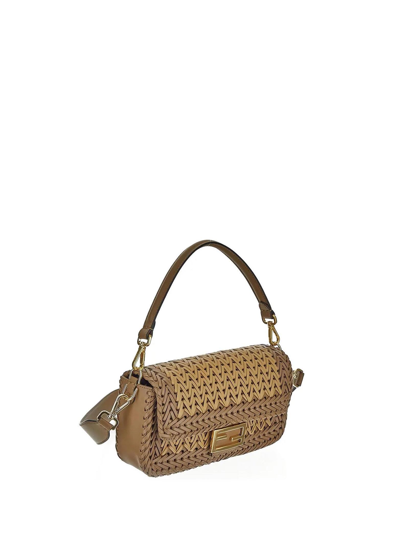 Fendi woven leather bag Outlet