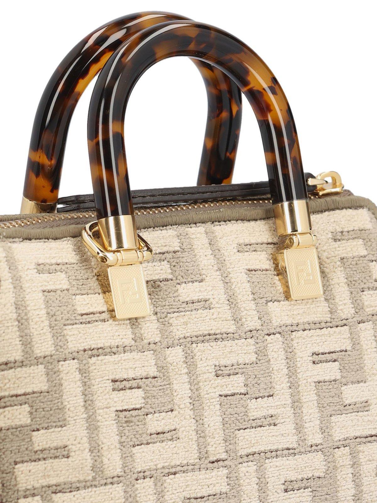 ☆関税込み☆【Fendi】By The Way Mini Tote Bag By The Way Soft Mini Fabric Brown | Fendi